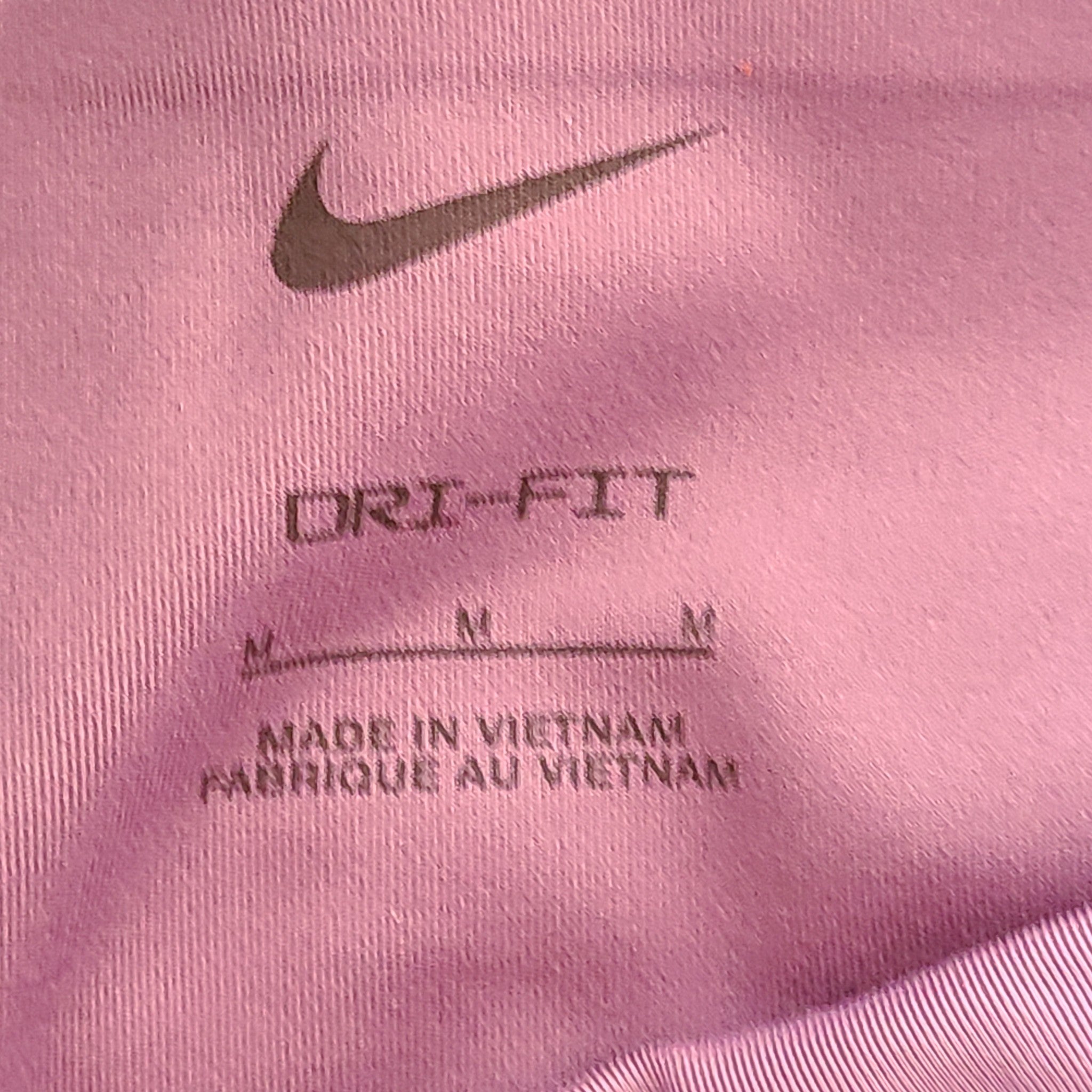 Nike Women's One Luxe Mid-Rise Crop Leggings Tight Fit AT3100-574 Purple Sz M