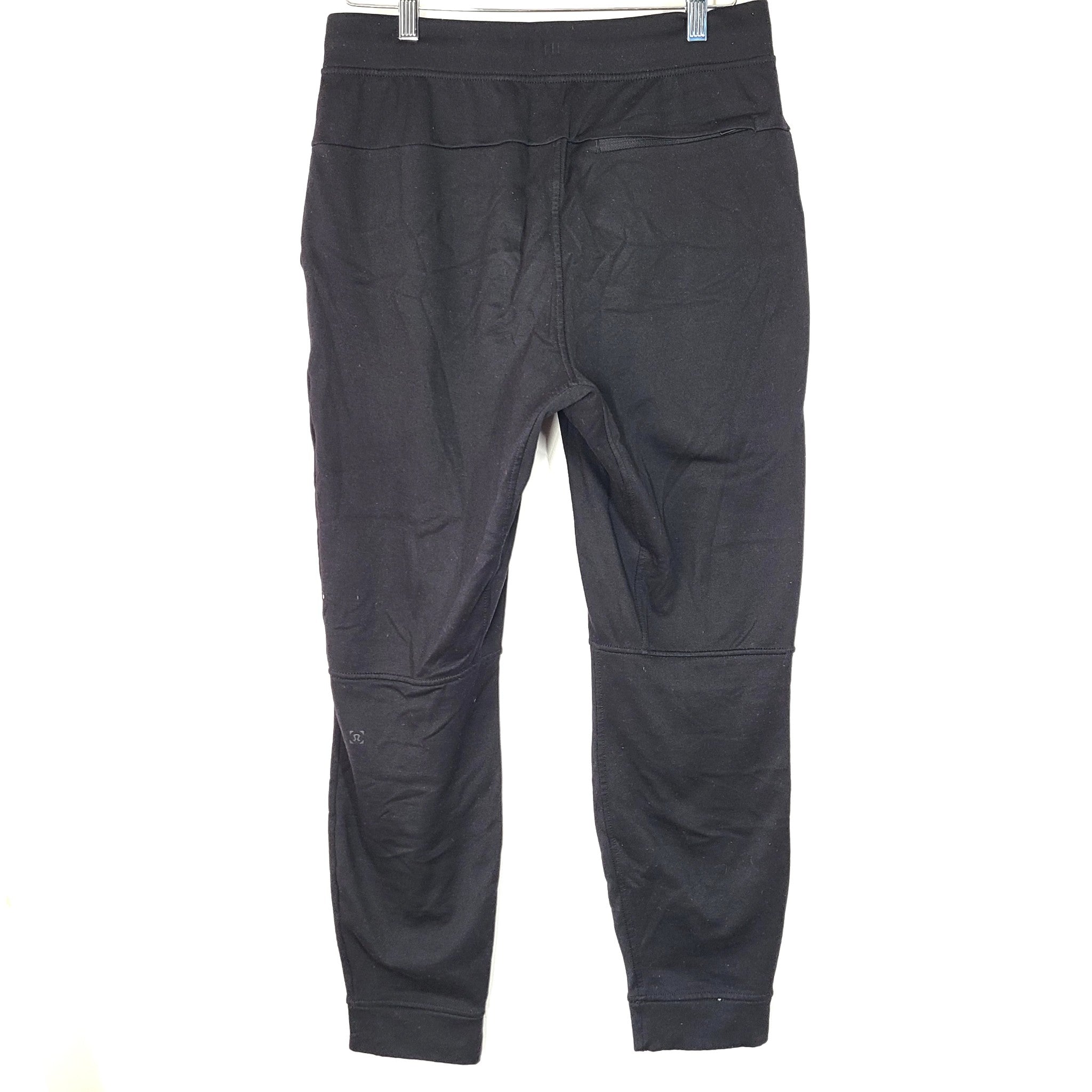 Lululemon Men's City Sweat Jogger Thermo 29" Stretch Fleece Heathered Black Sz M