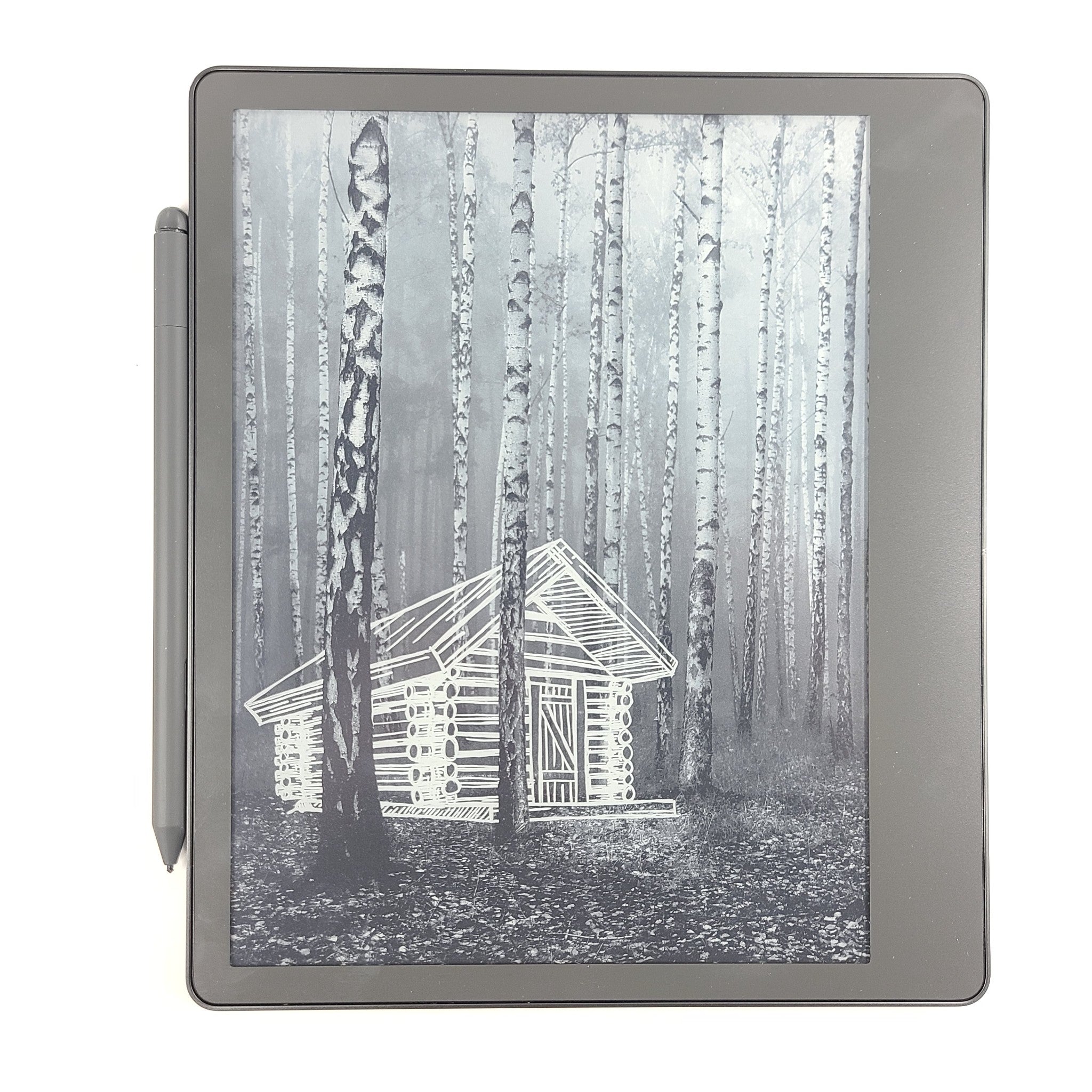 Amazon Kindle Scribe 1st Gen. 16GB, Wi-Fi, 10.2" Silver with Folio and Pen