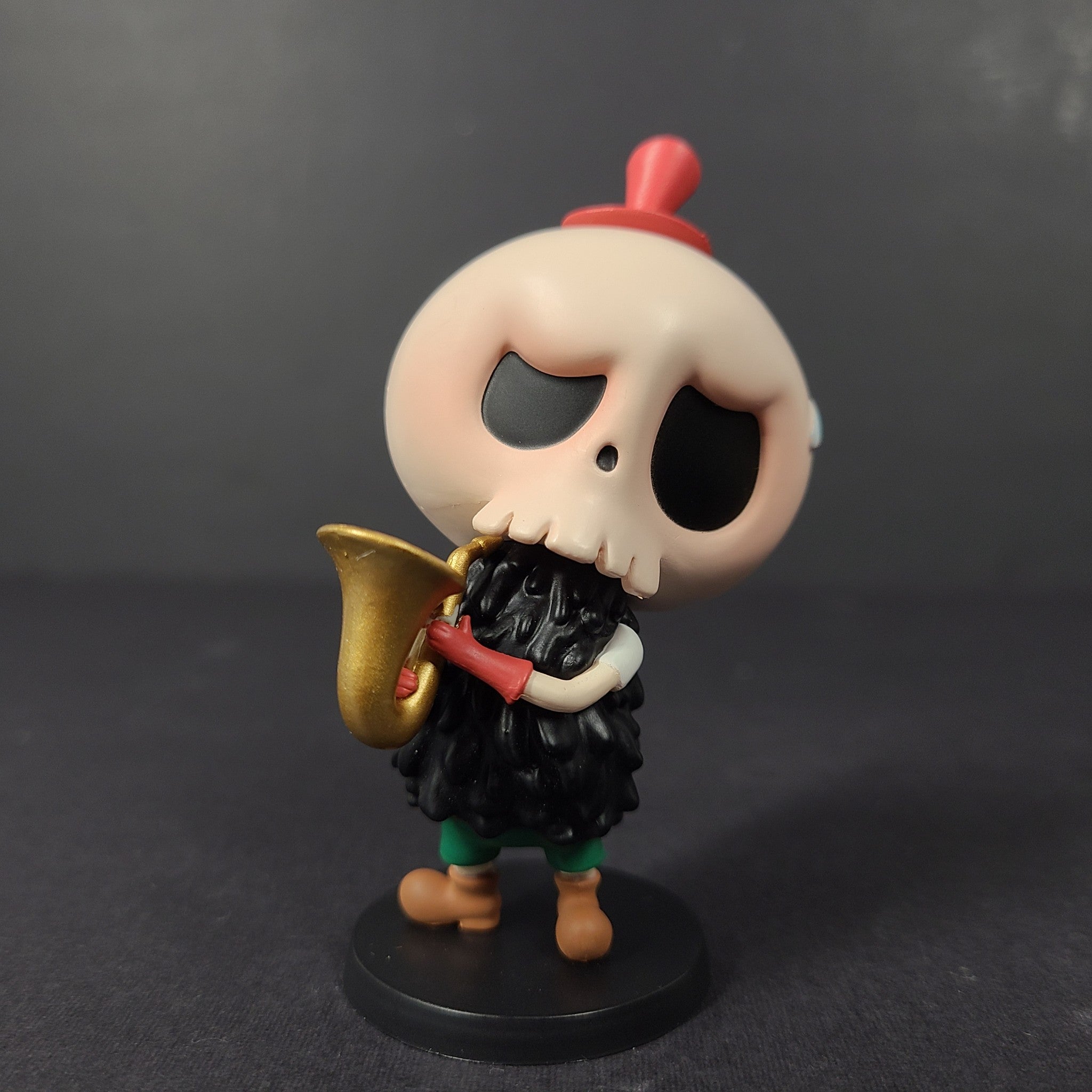 NEW HOW2WORK The Monsters Labubu Mini Figure Toy Forest Concert Saxophone Sax