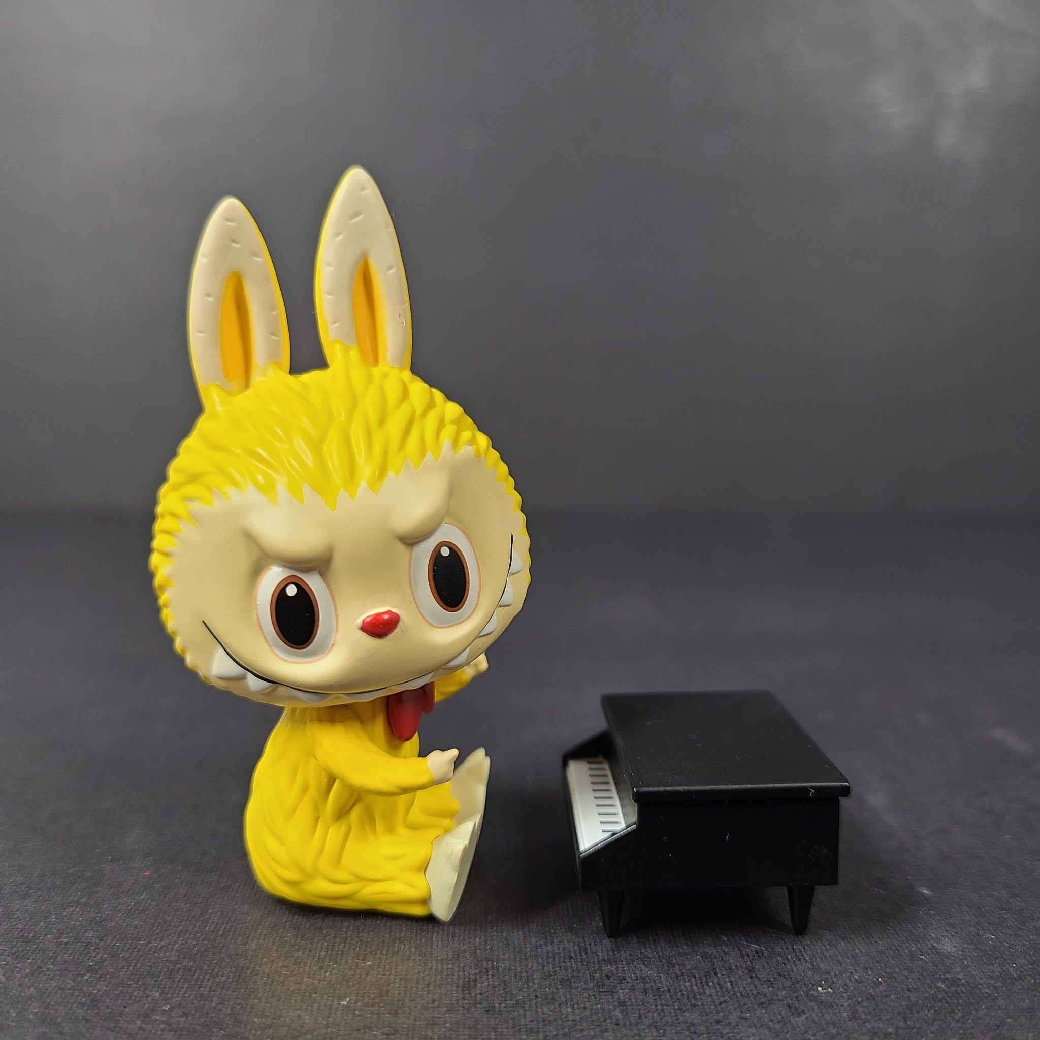 Pop Mart HOW2WORK The Monsters Labubu Mini Figure Toy Forest Concert Piano