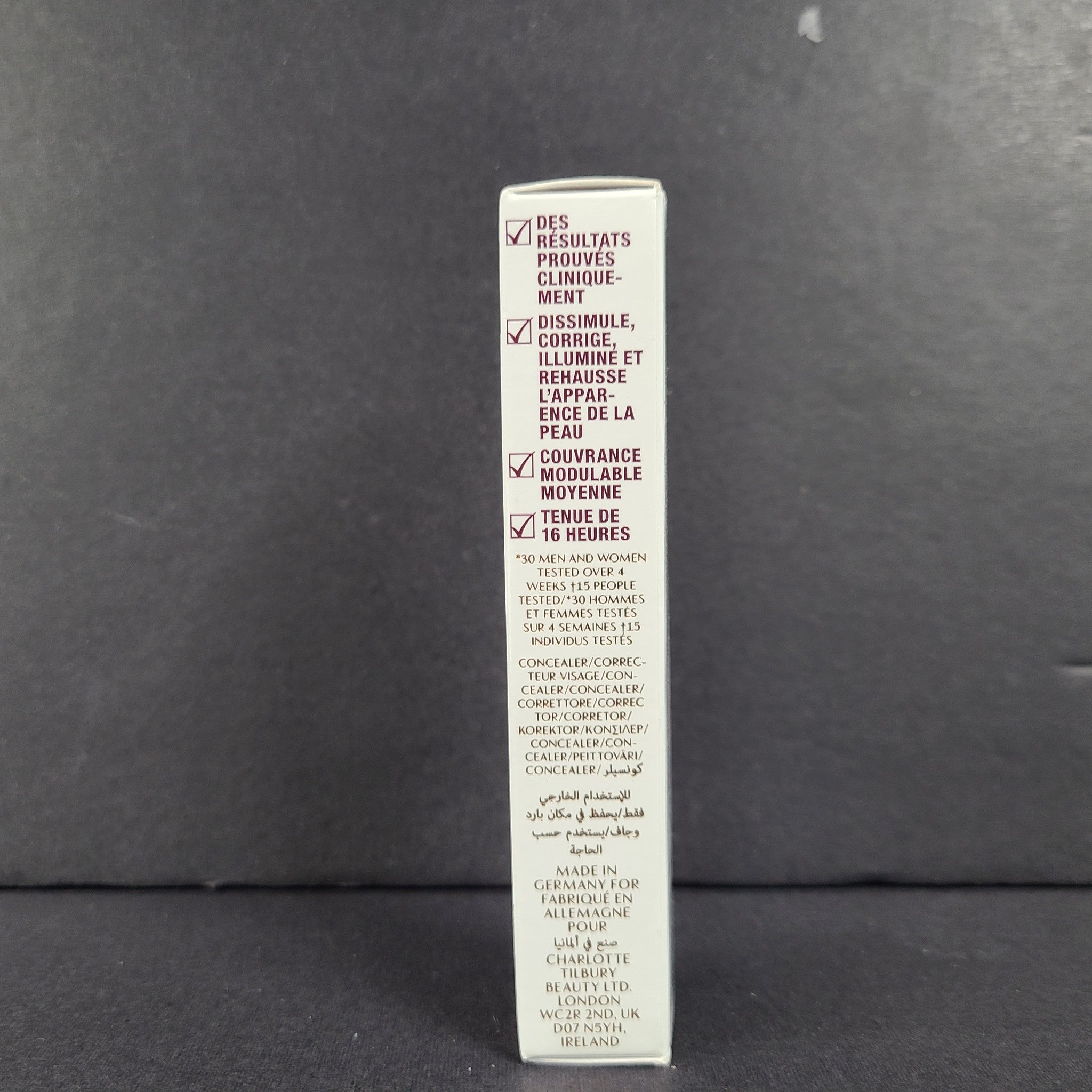 Charlotte Tilbury Beautiful Skin Radiant Concealer 4.5 Fair NIB