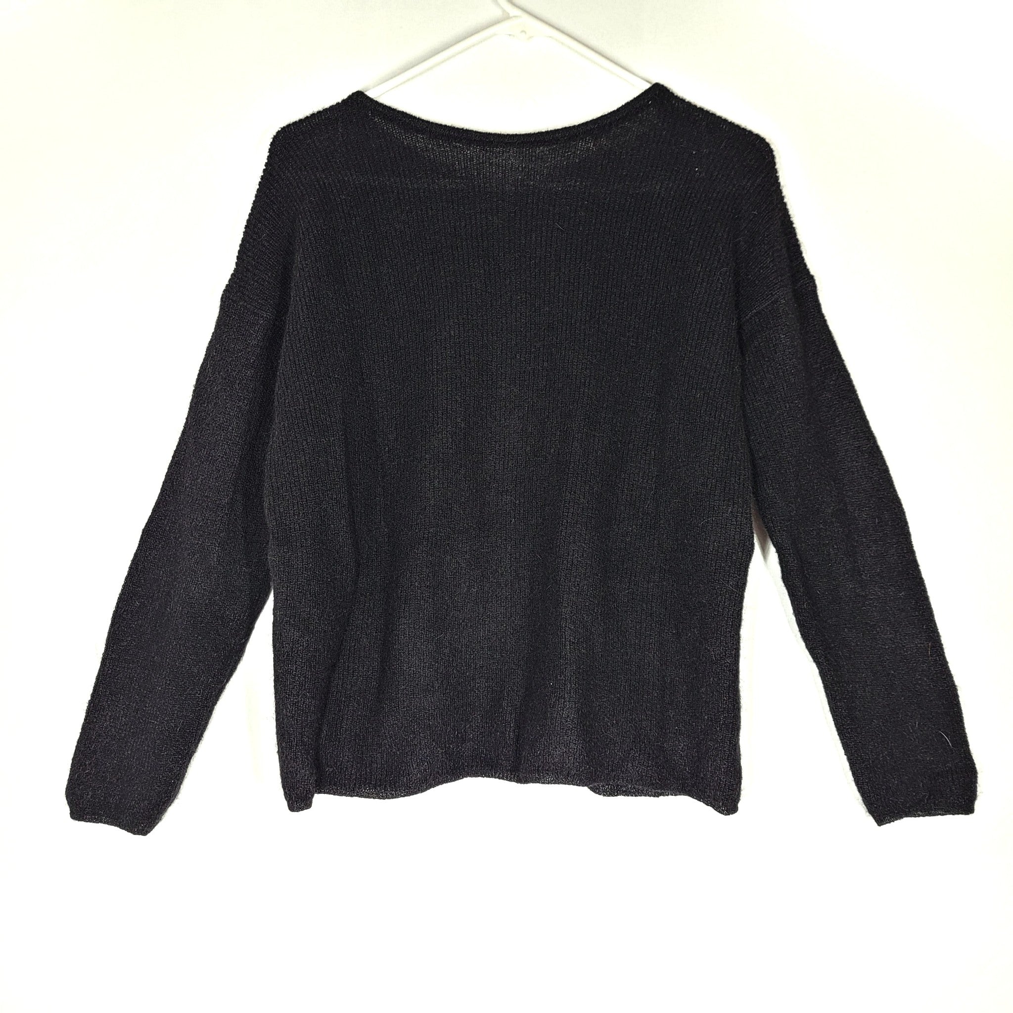 La Maille Sezane Gaspard Cardigan - Kid Mohair Alpaca - Knit Button Down Sz S