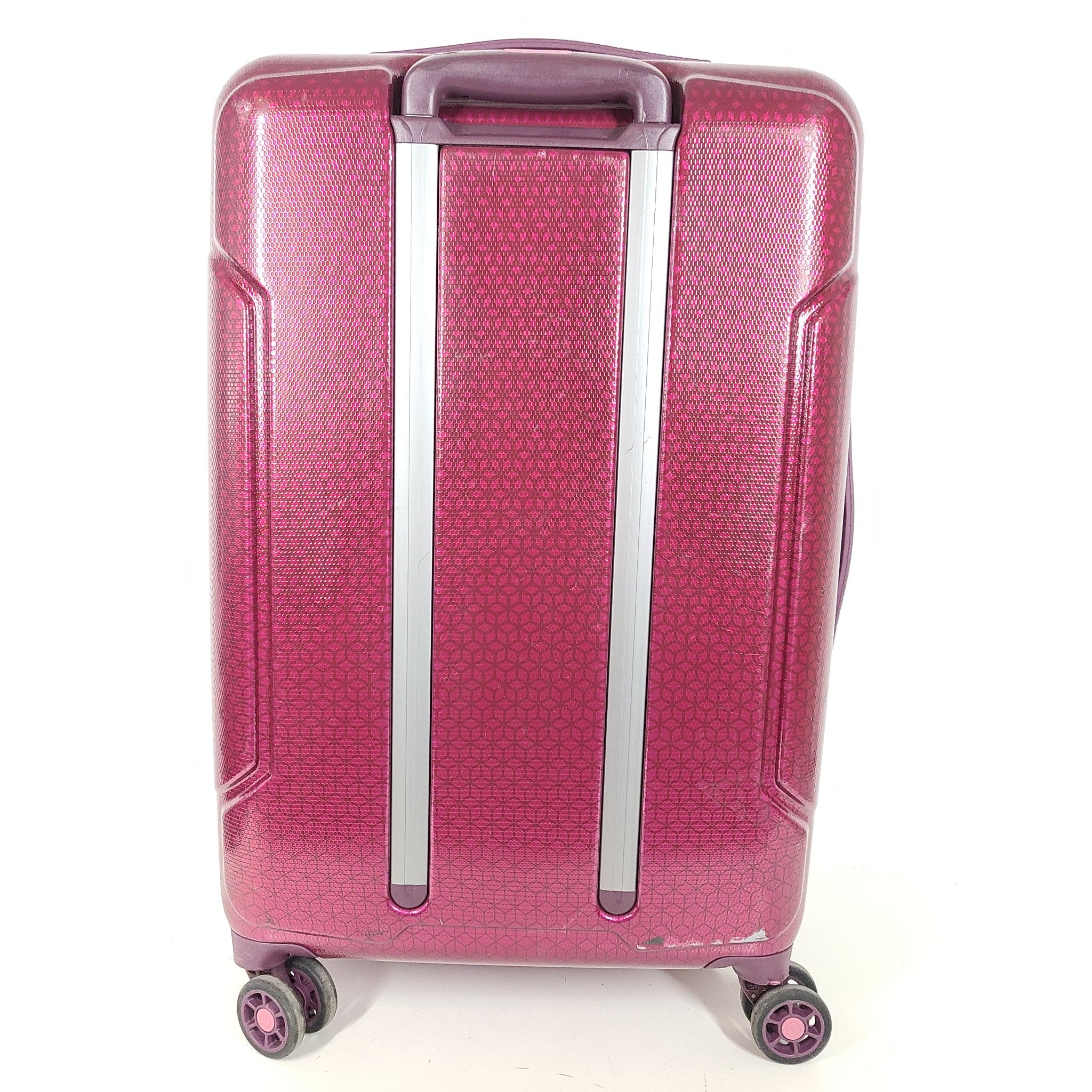 Hedgren Freestyle Glide 25" Hardside Expandable Spinner Light TSA Lock Beet Red