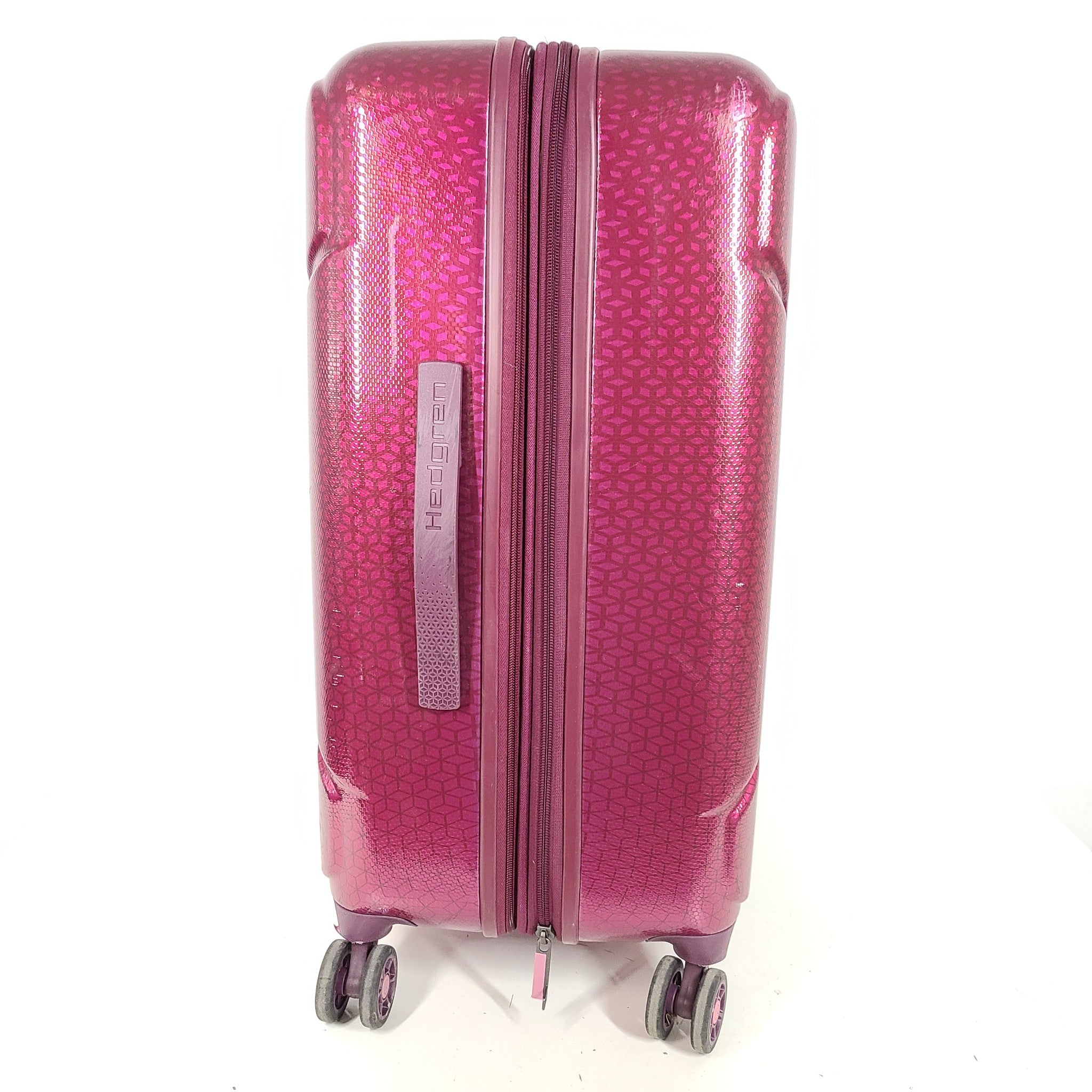 Hedgren Freestyle Glide 25" Hardside Expandable Spinner Light TSA Lock Beet Red