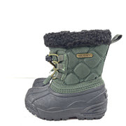 Mountain Warehouse Kids' Arctic Junior Adaptive Waterproof Snow Boots Green 7C