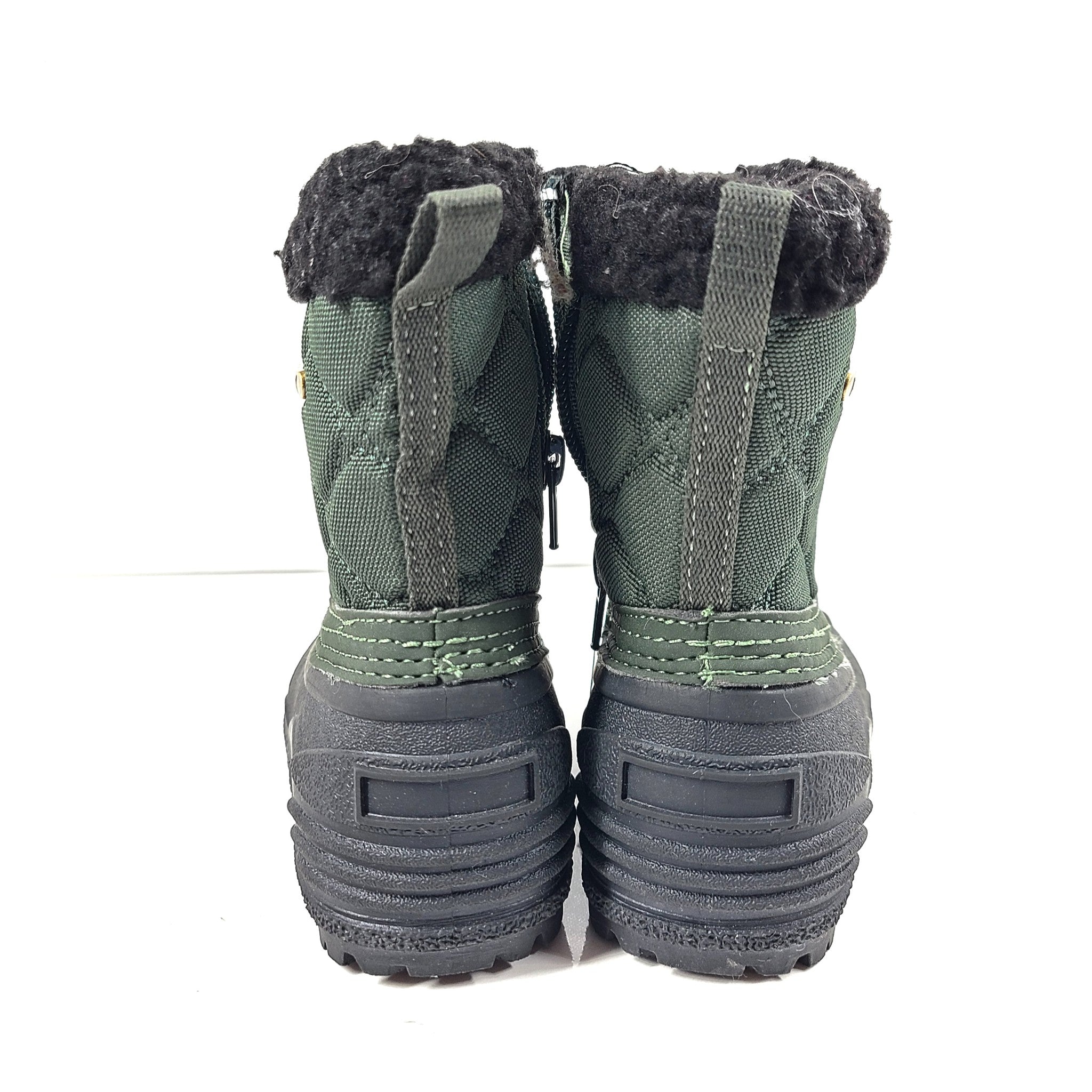 Mountain Warehouse Kids' Arctic Junior Adaptive Waterproof Snow Boots Green 7C