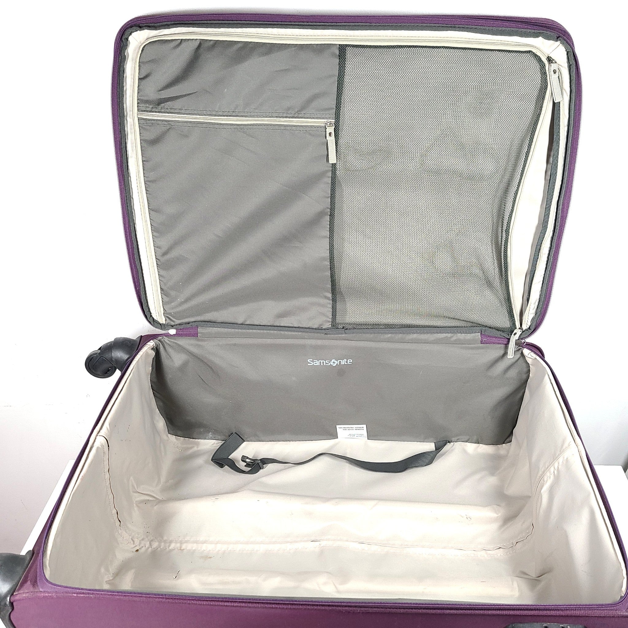 Samsonite 30" 72H DLX Spinner ULTRA LIGHT Luggage Suitcase TSA Lock Purple