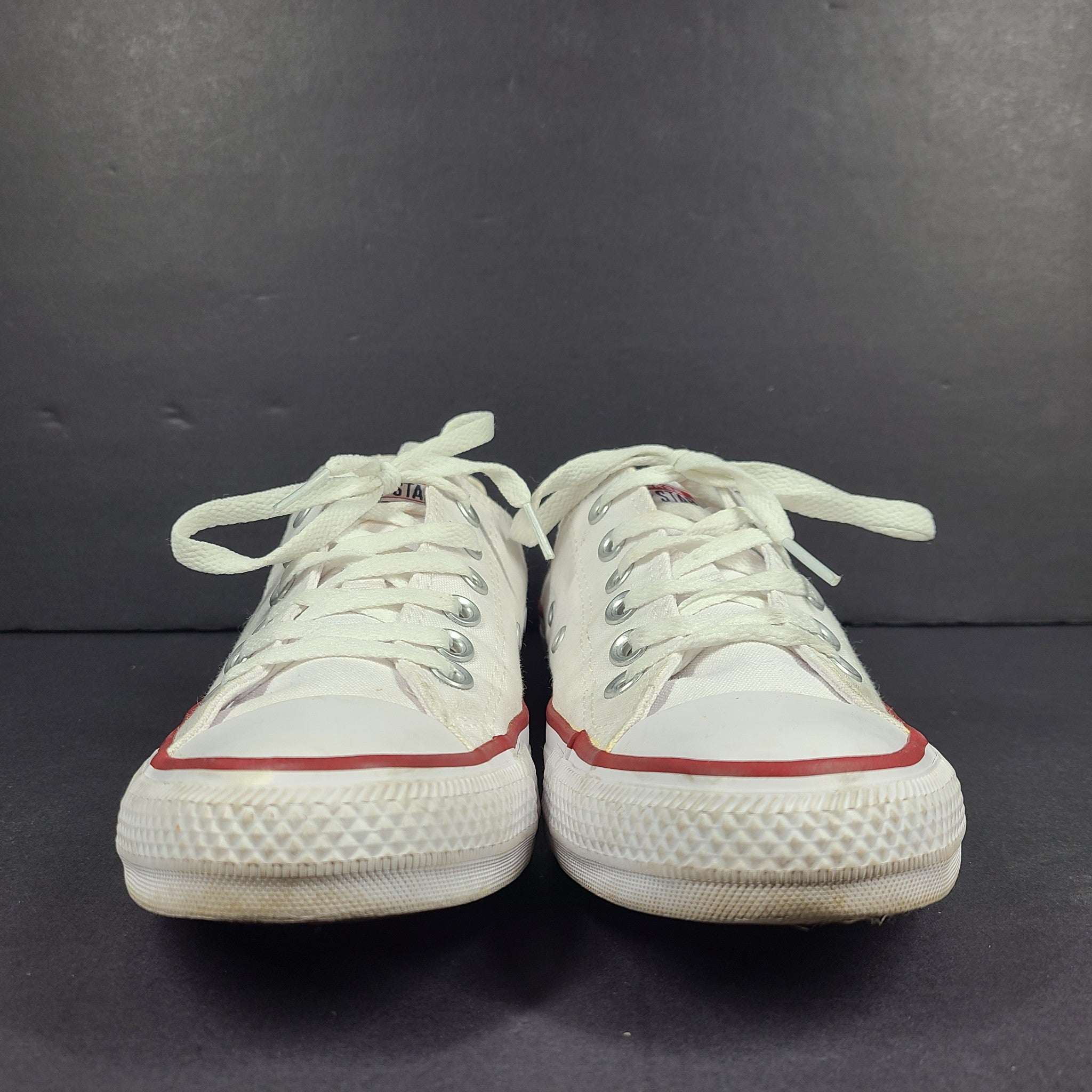 Converse Chuck Taylor All Star CTAS Low Top Sneakers Optical White Sz US 5.5