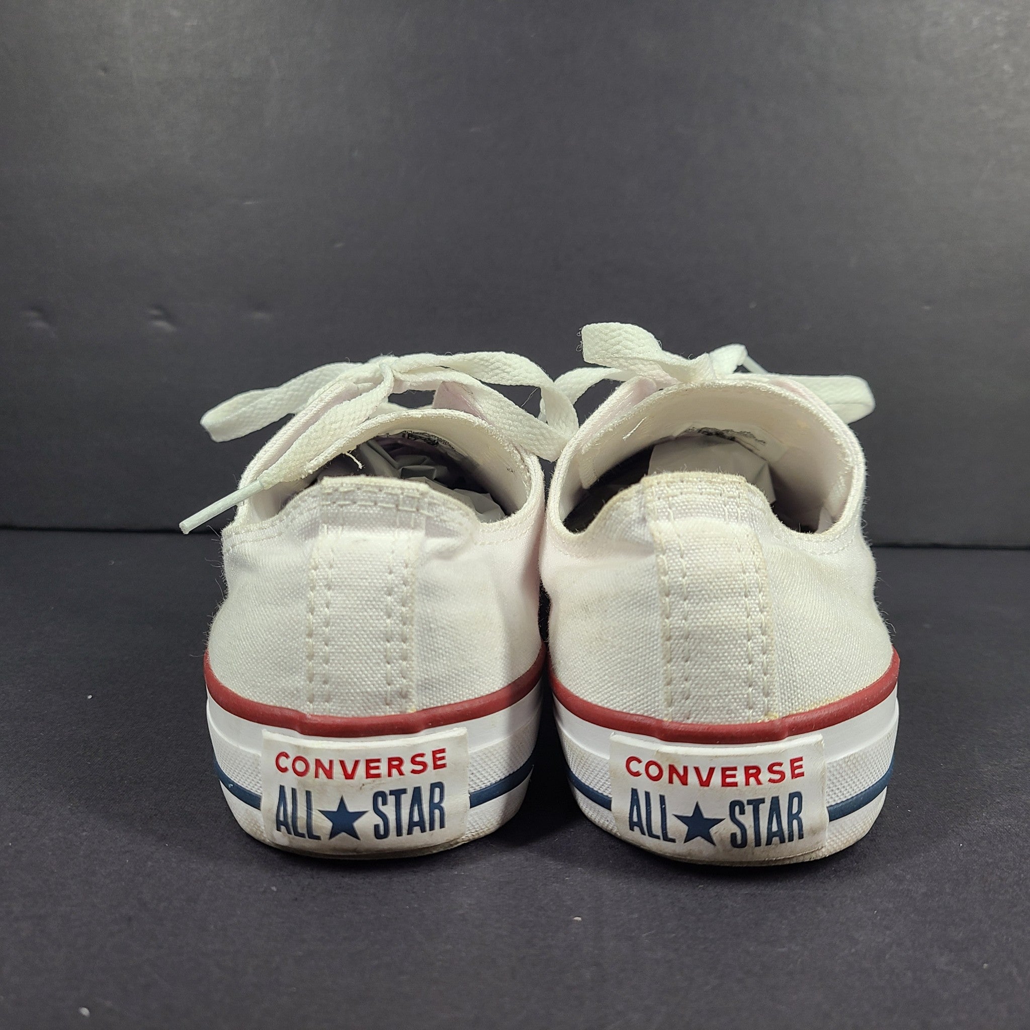Converse Chuck Taylor All Star CTAS Low Top Sneakers Optical White Sz US 5.5