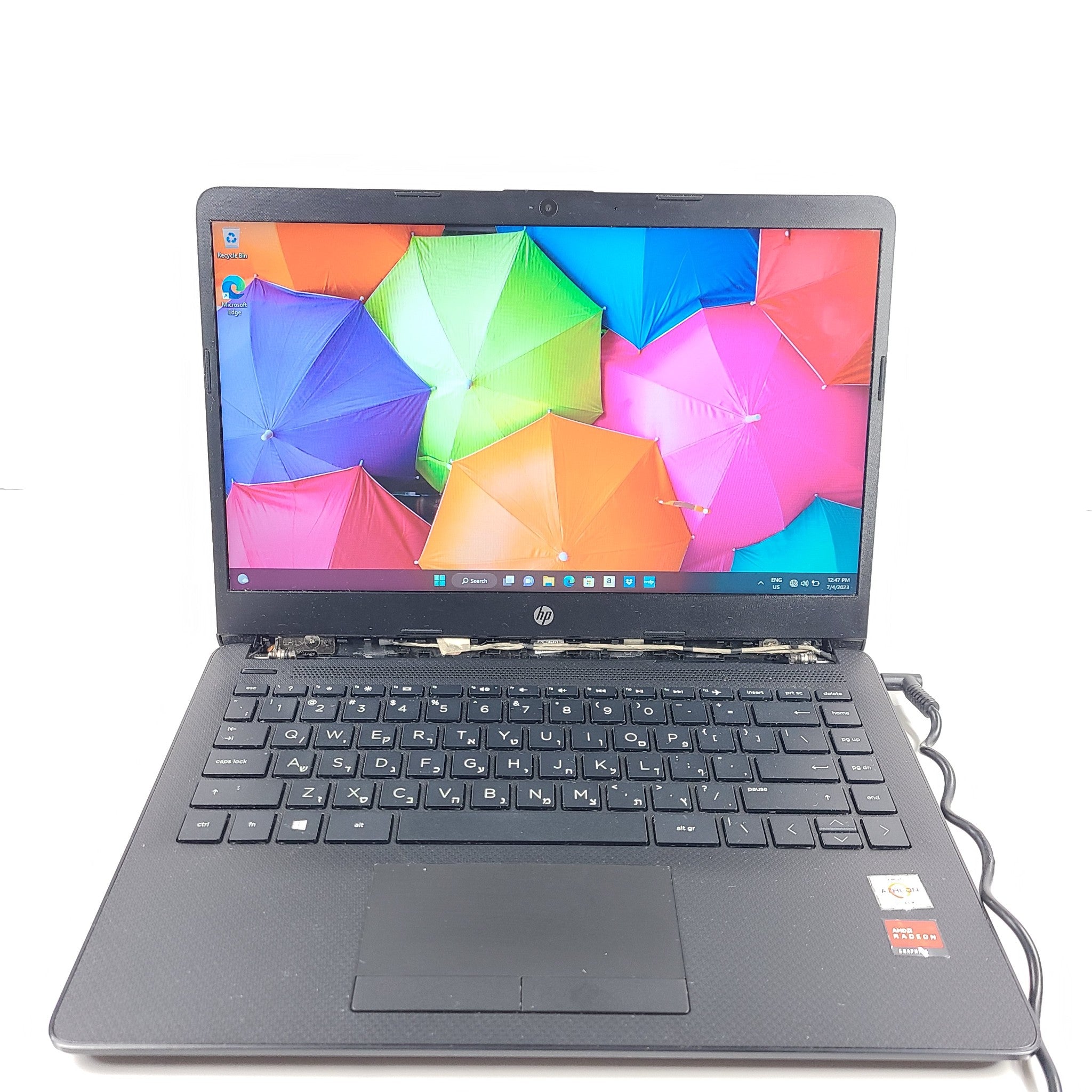 HP 14-dk1xxx Laptop 14.0" AMD Athlon Silver 3050 @ 2.3GHz 8GB RAM 256GB SSD READ