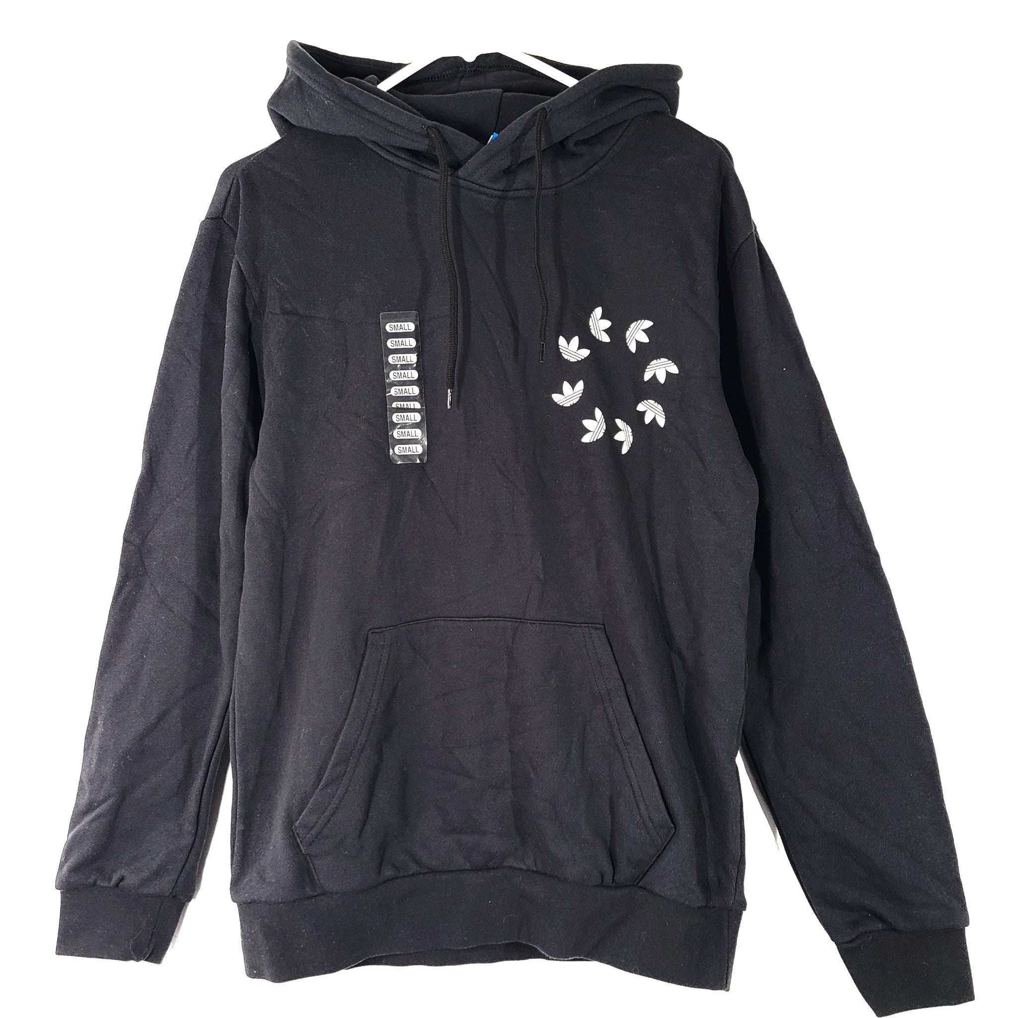 Adidas Men's Originals Adicolor Spinner Hoodie Sweatshirt HC4490 Black Sz S