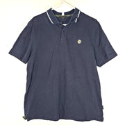 Ted Baker Men's Camdn Polo Shirt Cotton Short Sleeve Navy Blue Sz XL/5