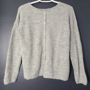 La Maille Sezane Gaspard Cardigan - Kid Mohair Alpaca - Knit Button Down Sz S