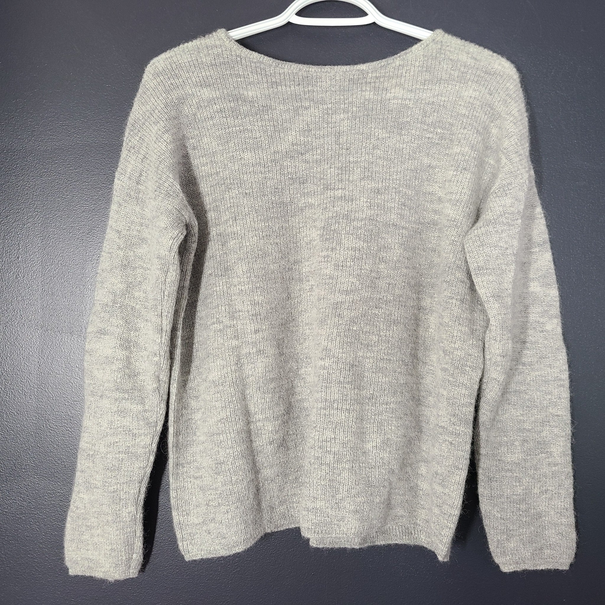 La Maille Sezane Gaspard Cardigan - Kid Mohair Alpaca - Knit Button Down Sz S