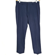 Perry Ellis Men's Portfolio Resolution Pants Stretch Slim Fit  Navy Blue 34x32