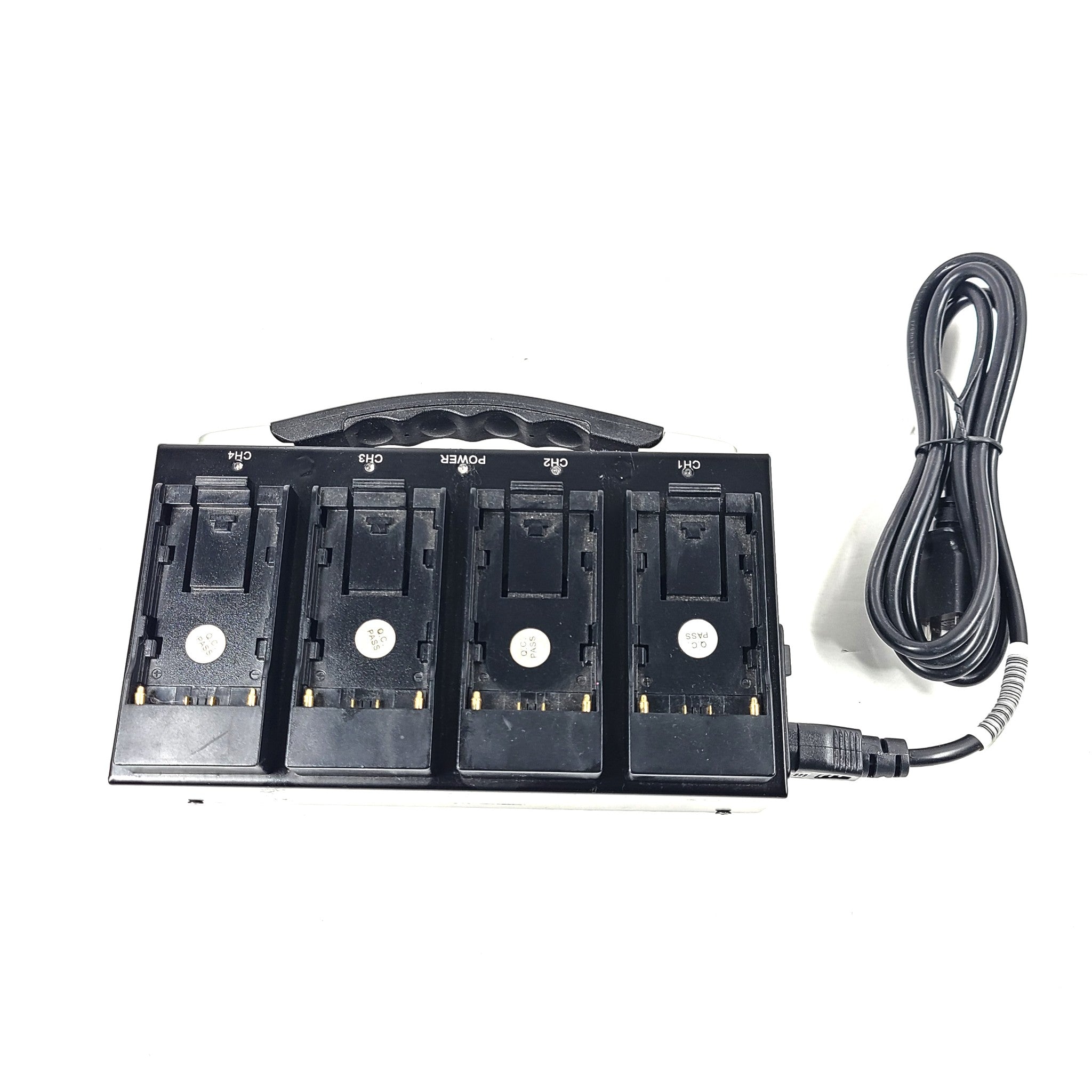 Dynacore DV-FSP 4 Position Charger for Sony L NP-F and Panasonic D54 batteries