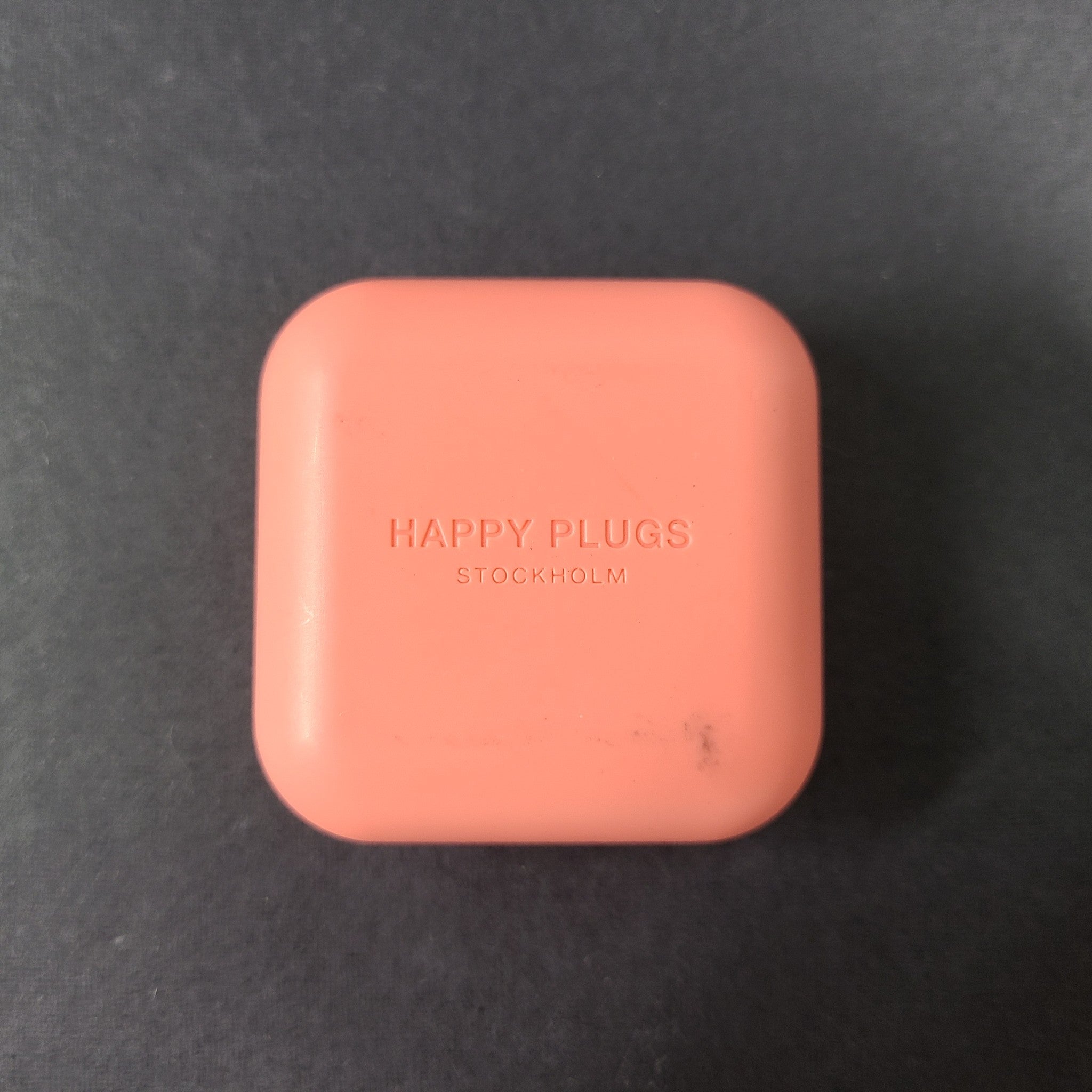 Happy Plugs Stockholm Air 1 Go Wireless Earbuds - Peach Pink