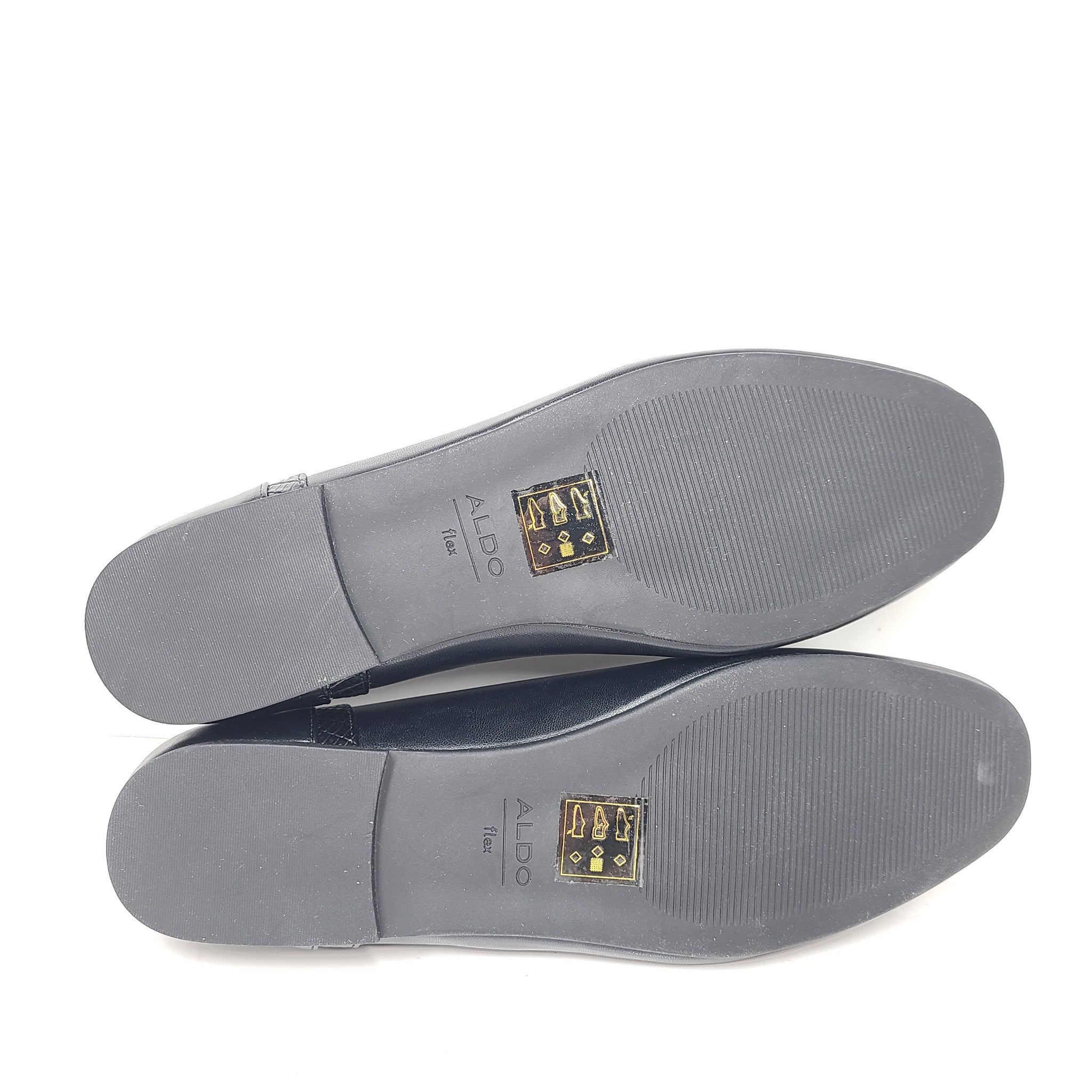 Aldo Women's Holborn Loafers Faux Leather Shoes Chain Accent Pillow Walk 10