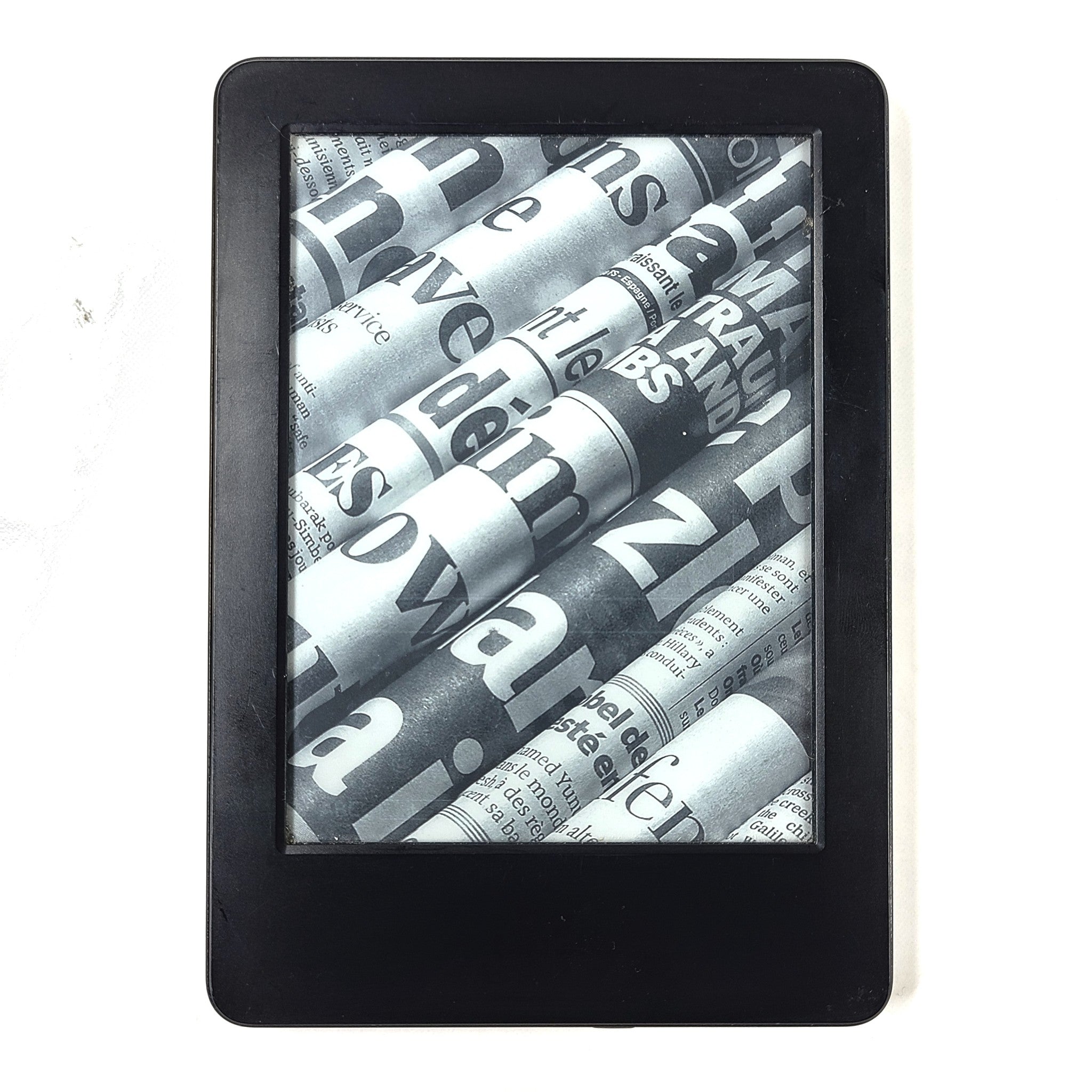 Amazon Kindle Basic (7th Generation) 4GB, Wi-Fi, 6in eBook E-Reader - Black V1