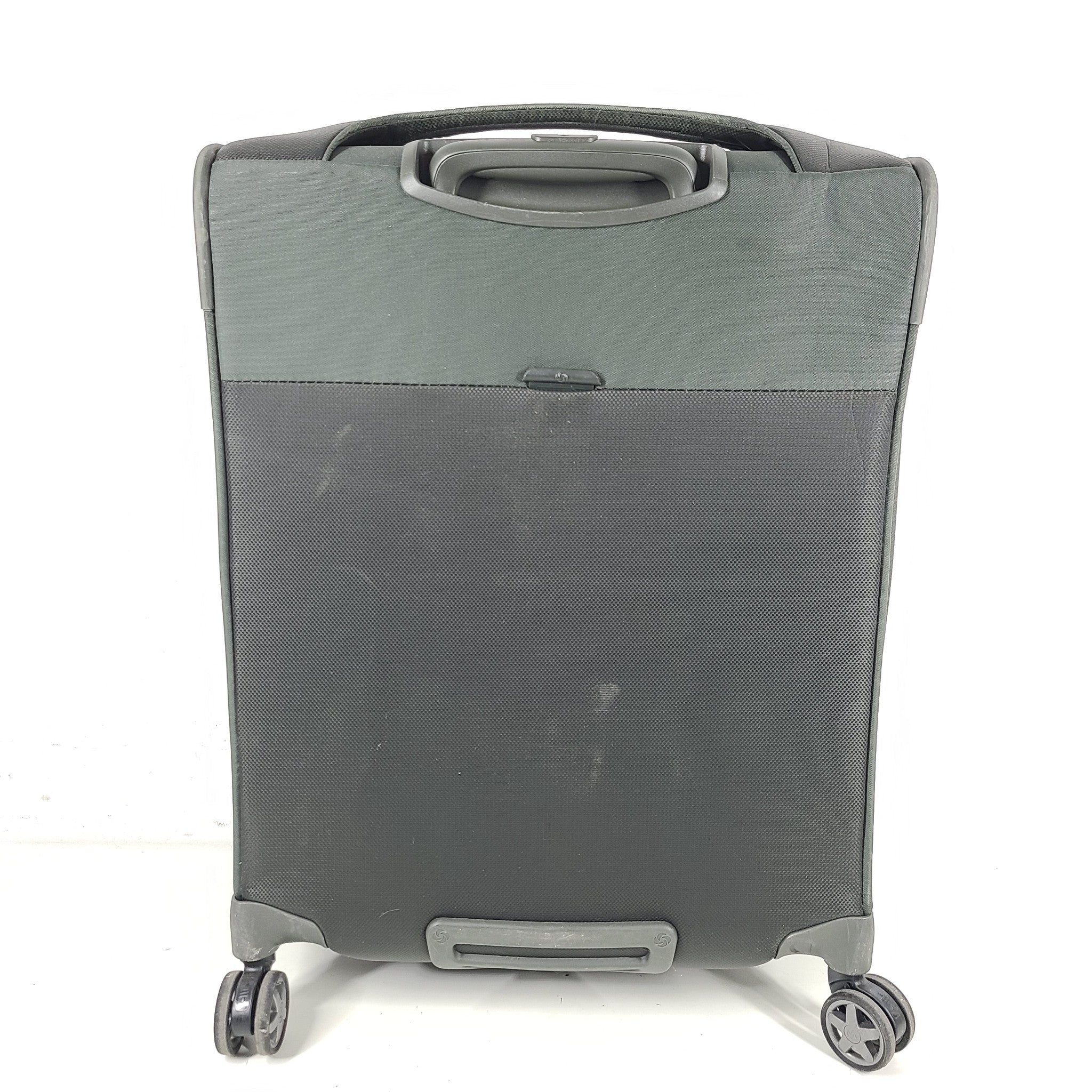 Samsonite 21" D'Lite Spinner Carry On Cabin Soft Shell Luggage TSA Lock Green