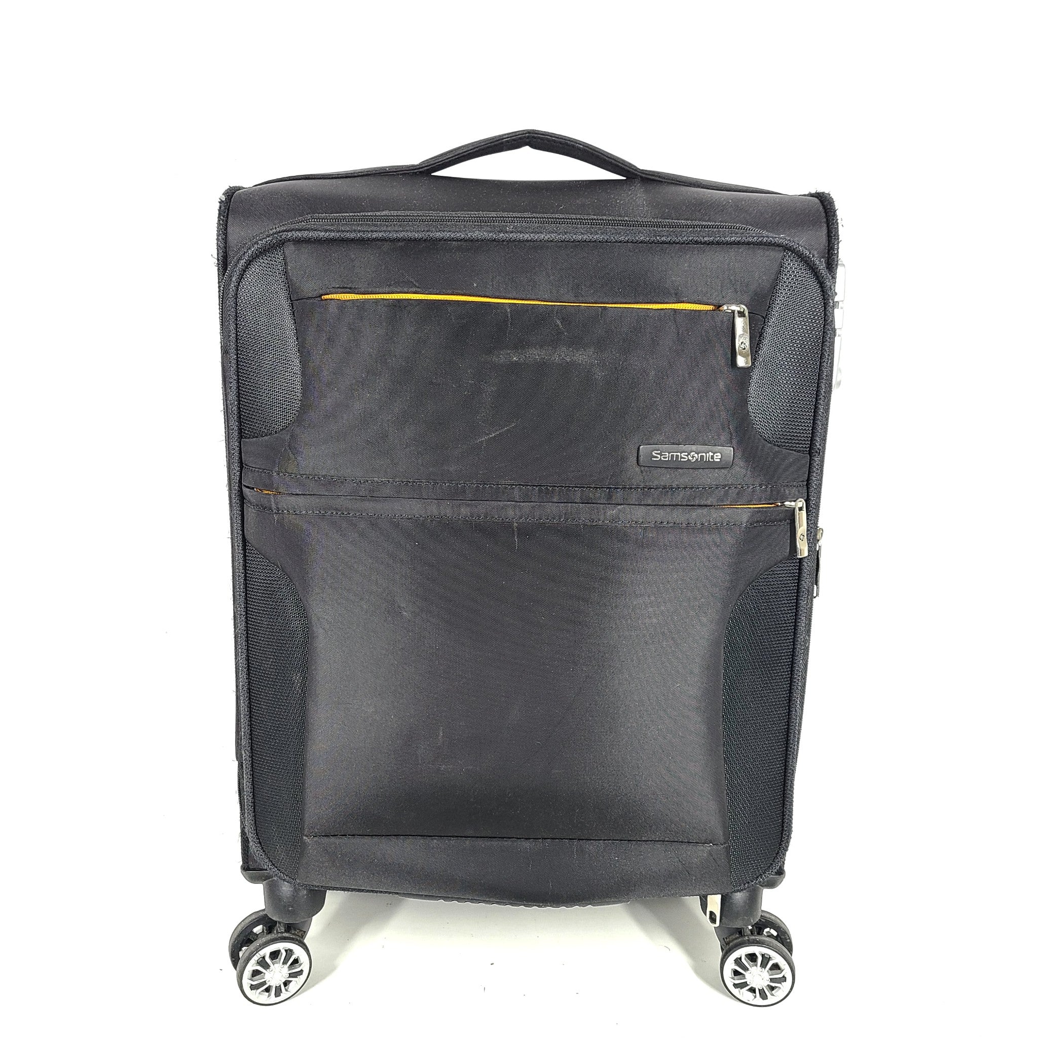 Samsonite 20" Bahia Spinner Carry On Cabin Softshell Luggage TSA Lock Black