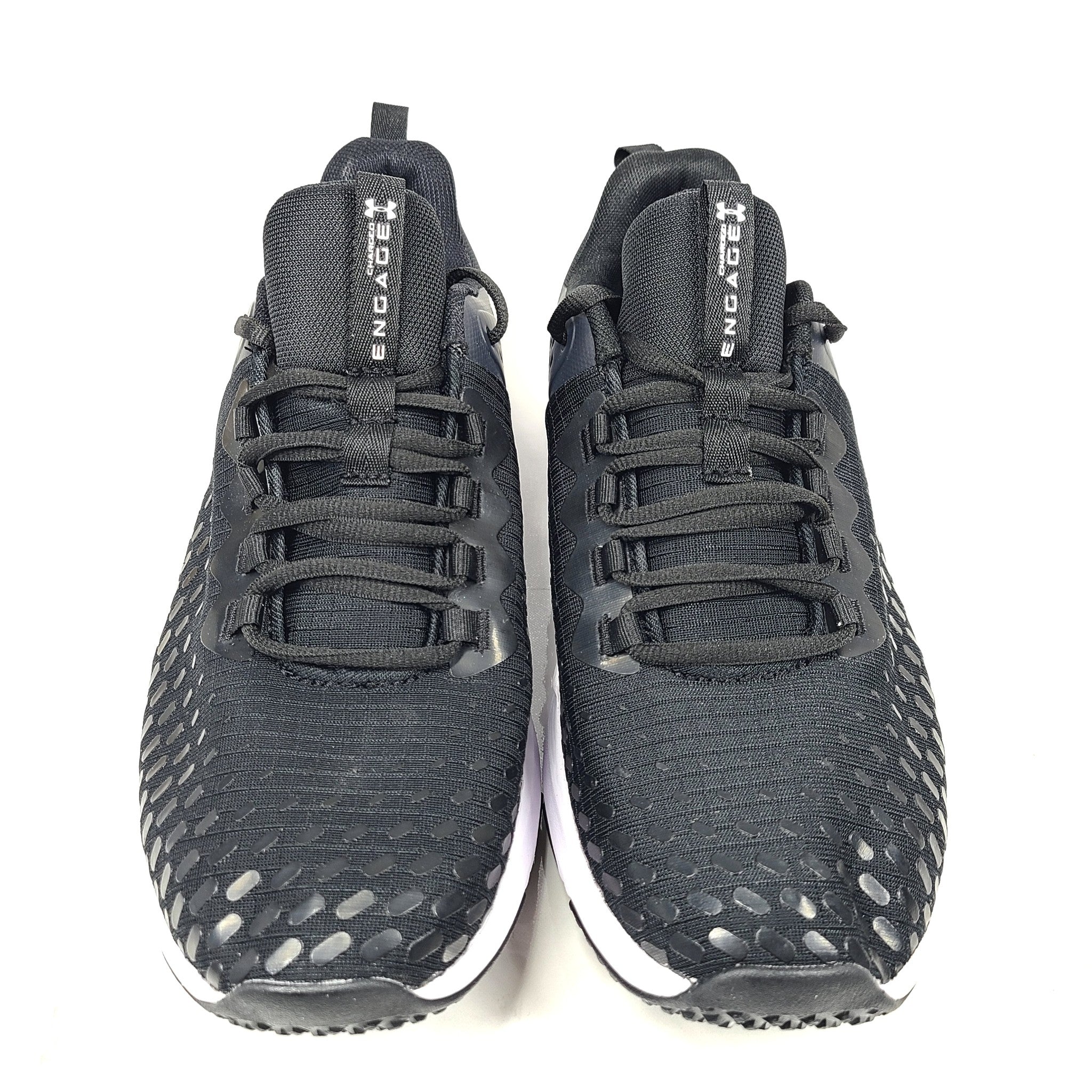 Under Armour Men's UA Charged Engage 2 Shoes Sneakers Black 3025527-001 9.5