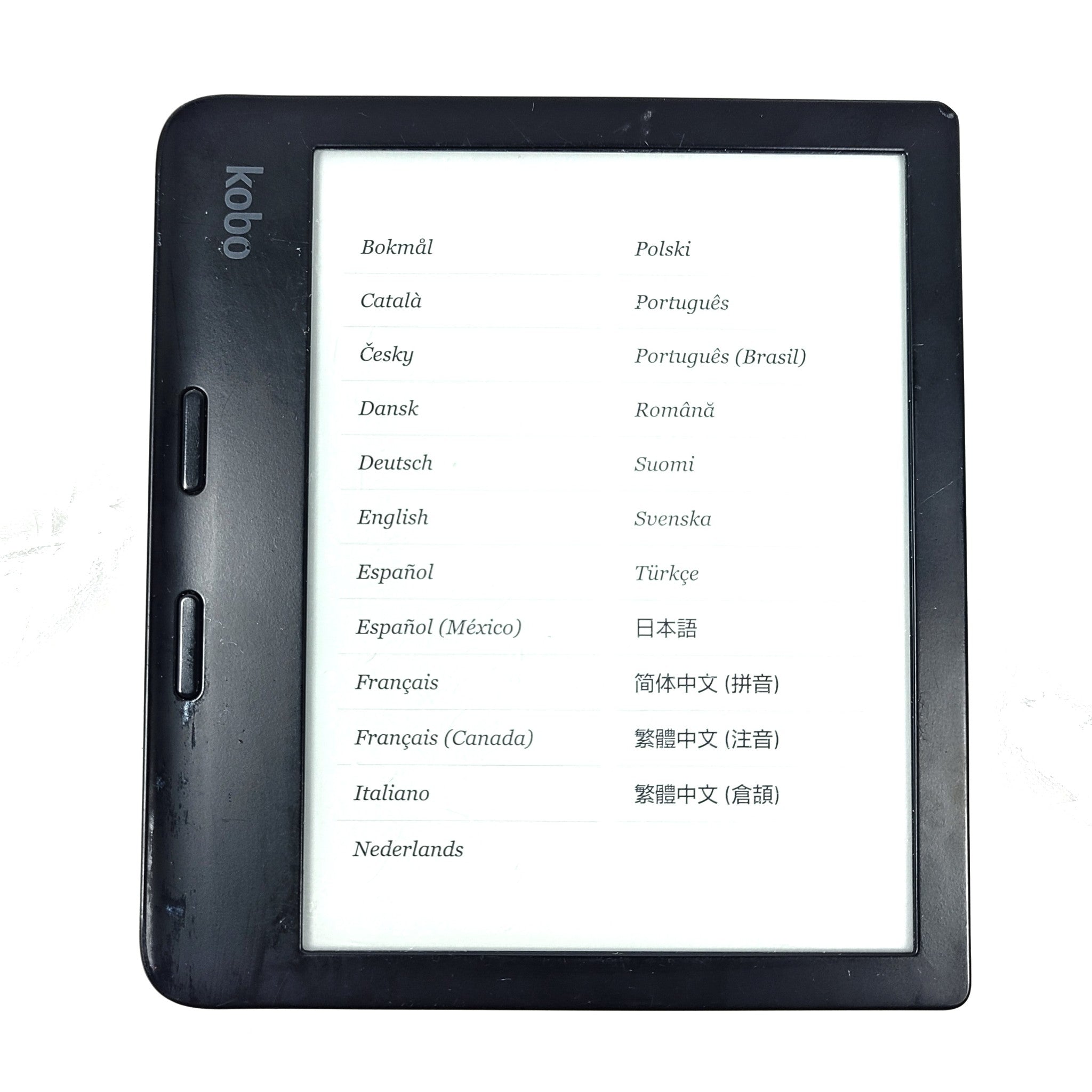 Kobo Libra 2 N418 32GB Wi-Fi 7in eReader eBook Reader - Black ***Scratches***