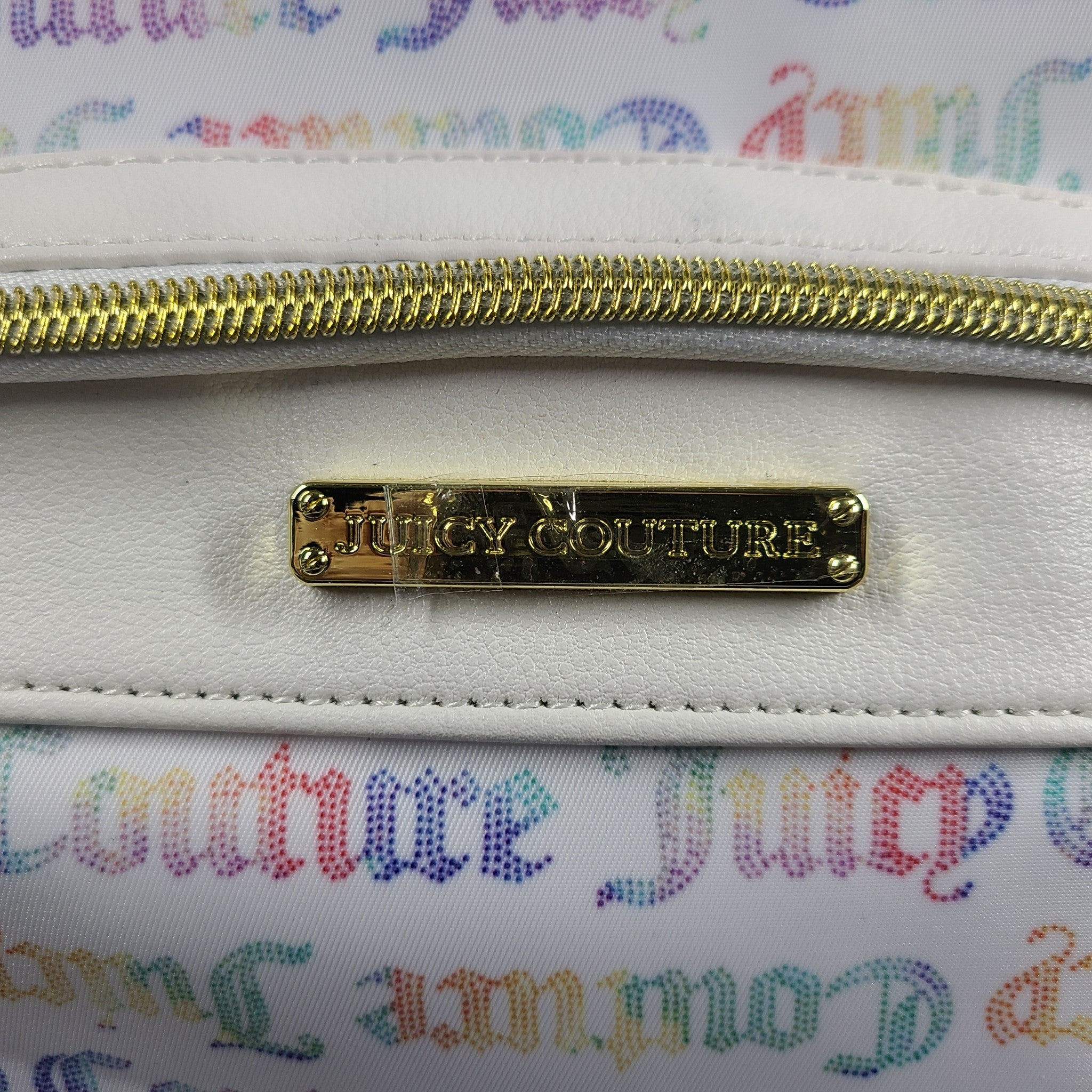 Juicy Couture Backpack Rainbow Logo with Coin Pouch