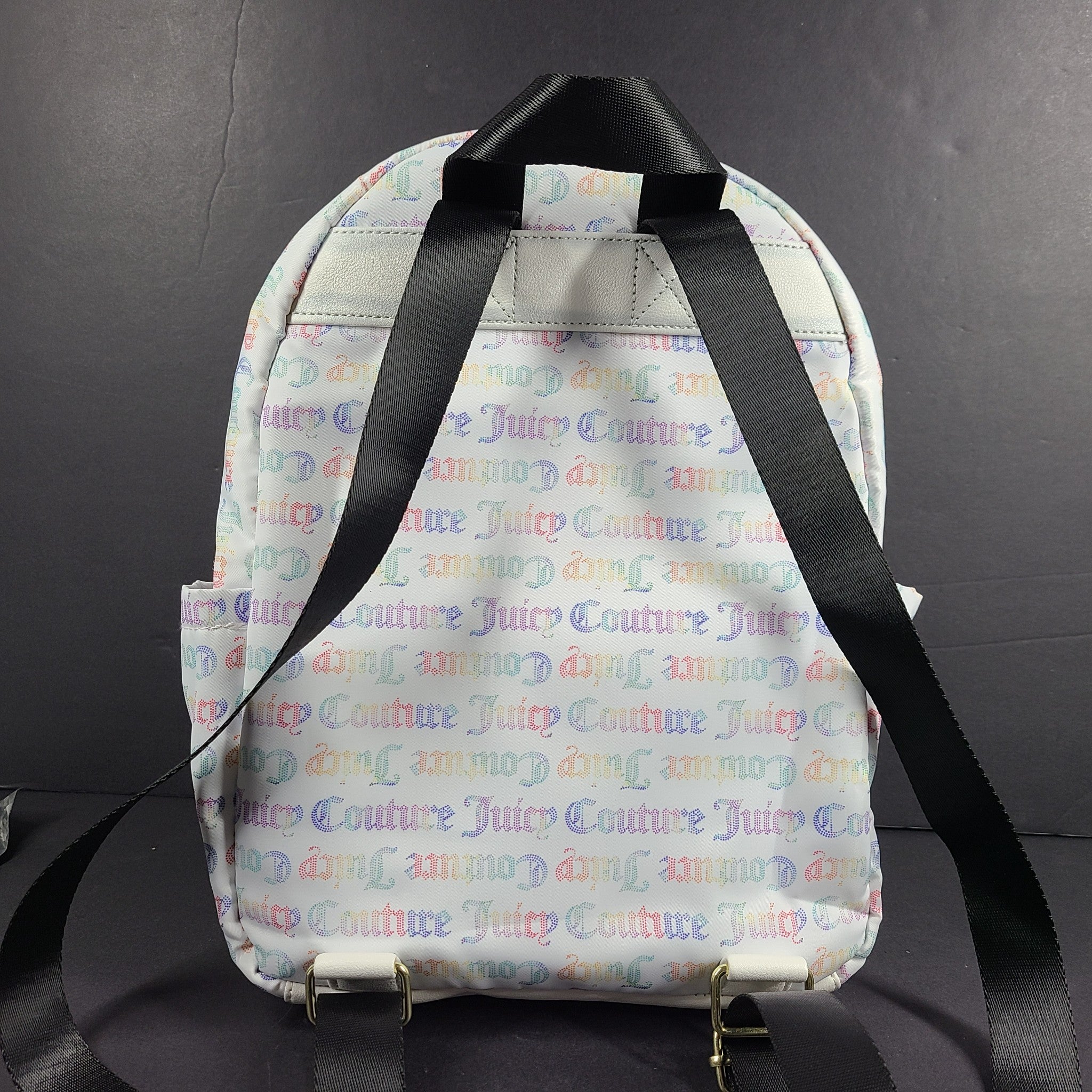 Juicy Couture Backpack Rainbow Logo with Coin Pouch