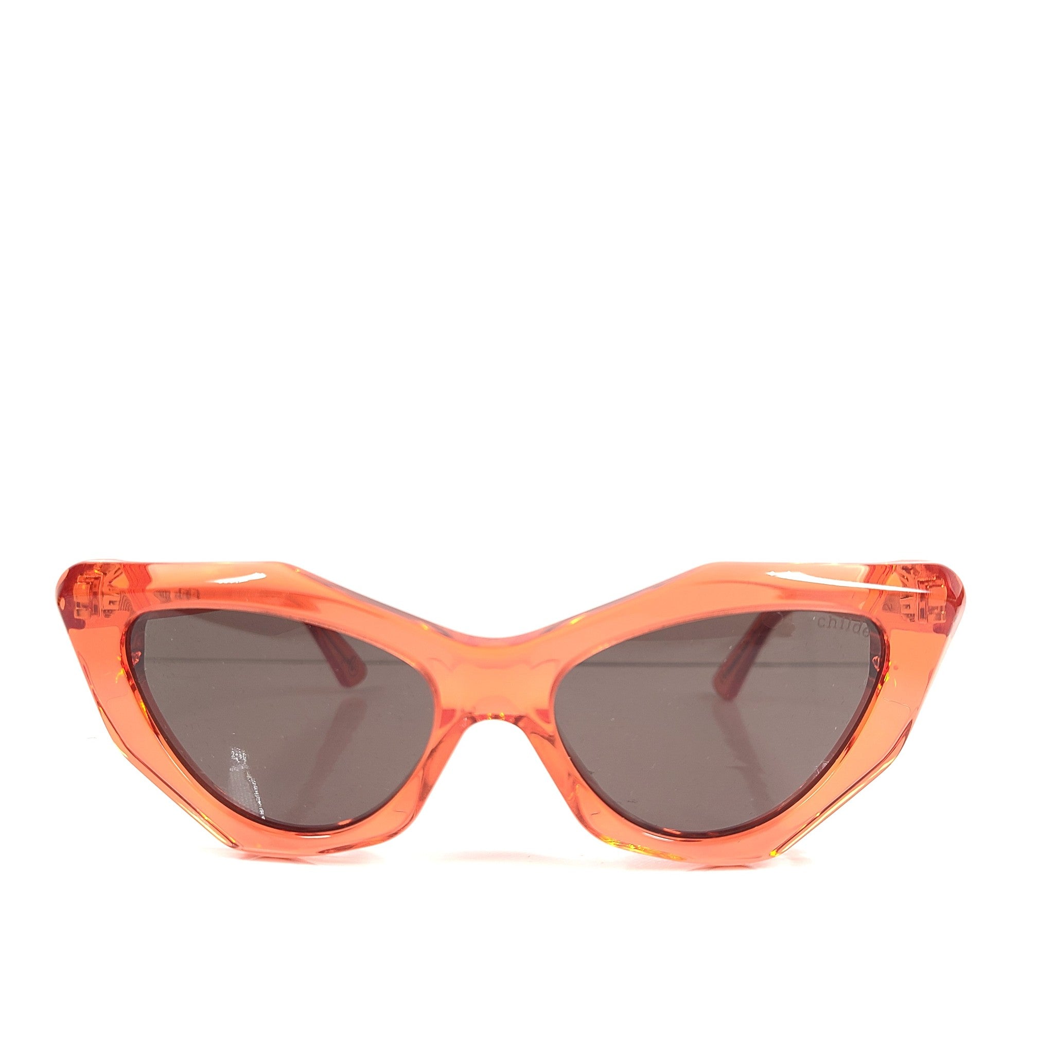 Childe Moohki Sunglasses Bio-Acetate Translucent Red | Amber Bio Lens 52 16 145