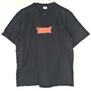 Supreme Men's Ralph Steadman Box Logo Tee T-Shirt Black Sz M