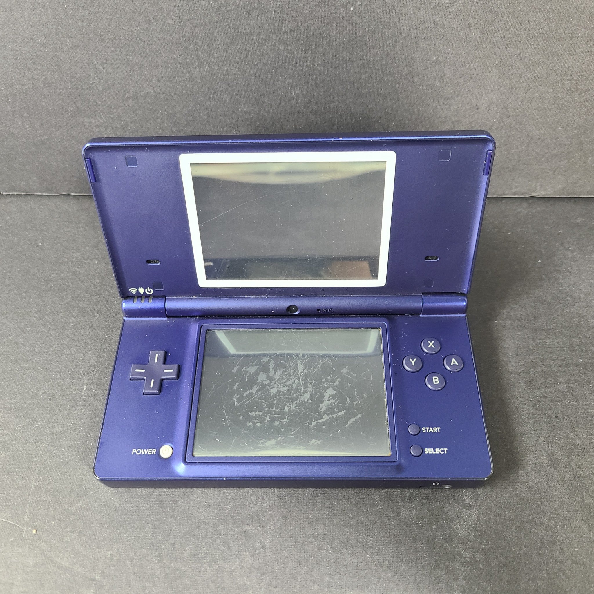 Nintendo DSi TWL-001 Blue Handheld Gaming System Console - No stylus