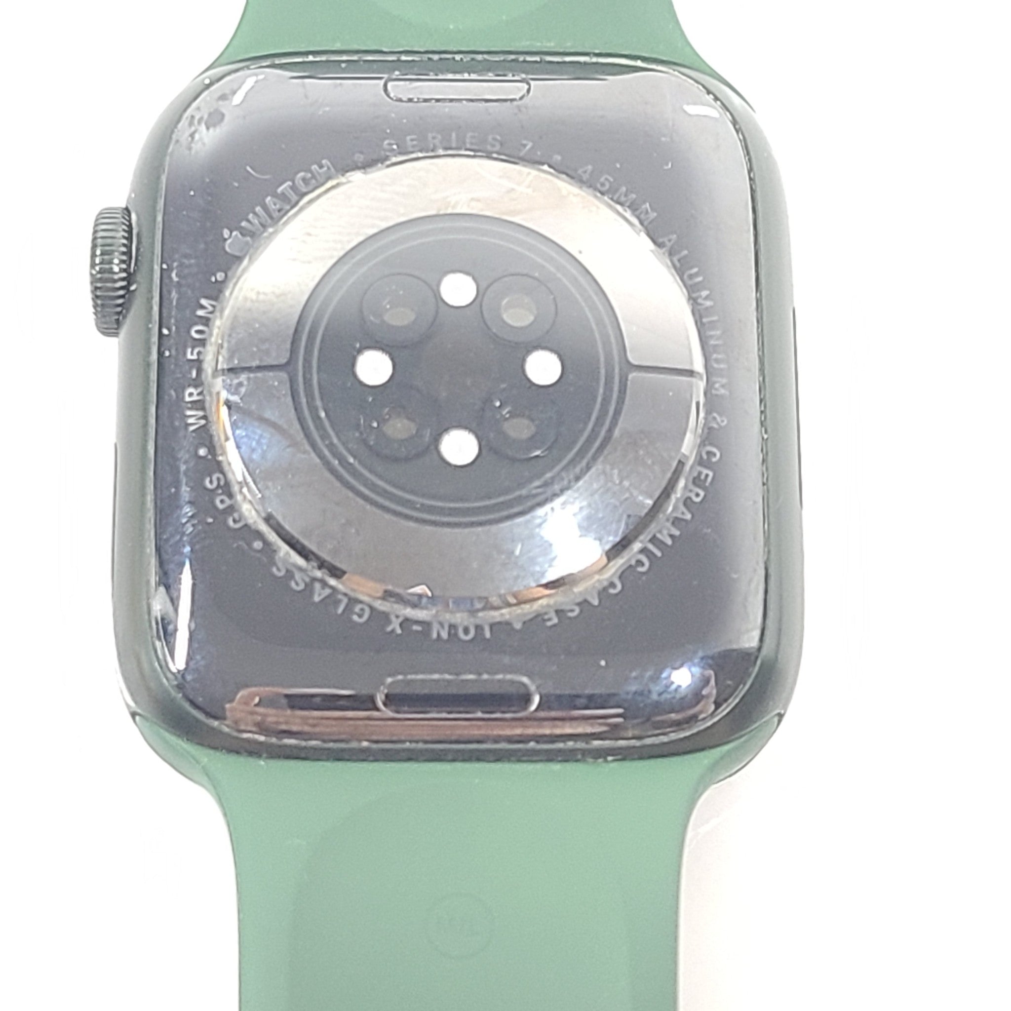 Apple Watch Series 7 45MM A2474 Aluminum + Ceramic Case GPS only - M/L Band