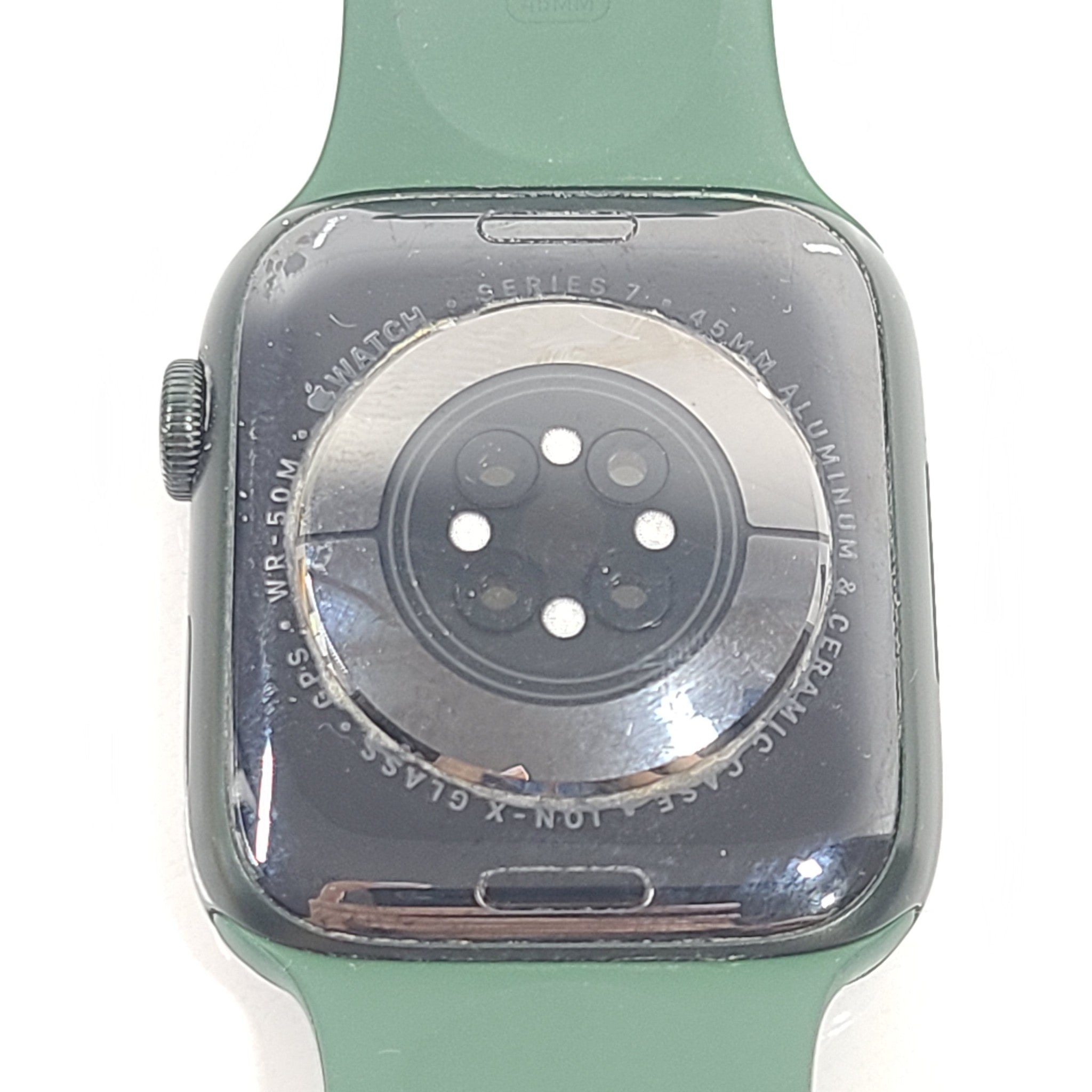Apple Watch Series 7 45MM A2474 Aluminum + Ceramic Case GPS only - M/L Band