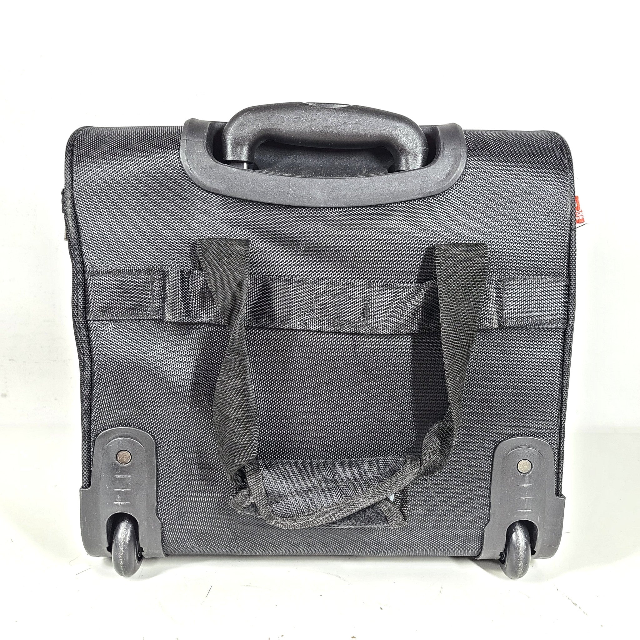 TPRC 14" Underseater Wheeled Smart Carry On Cabin Luggage USB Charging Black