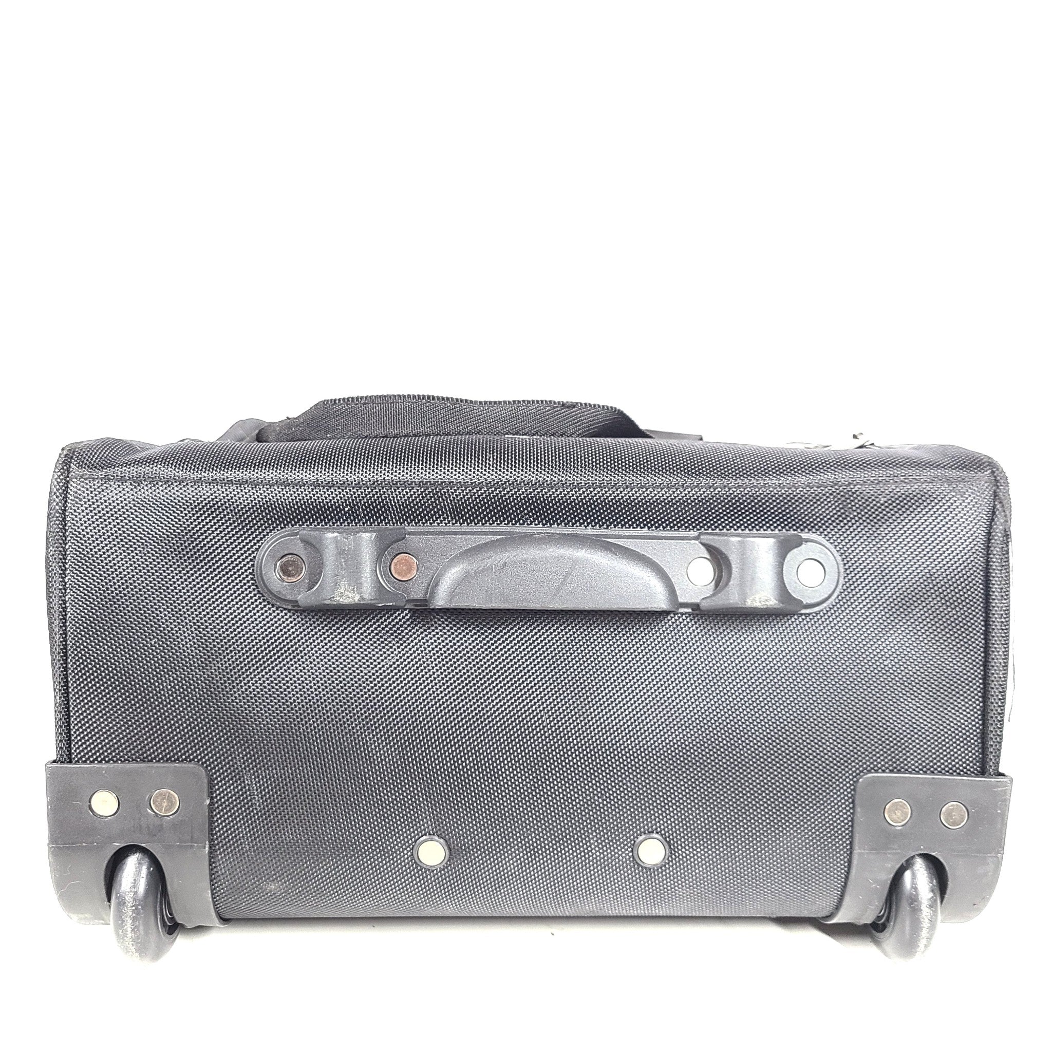TPRC 14" Underseater Wheeled Smart Carry On Cabin Luggage USB Charging Black