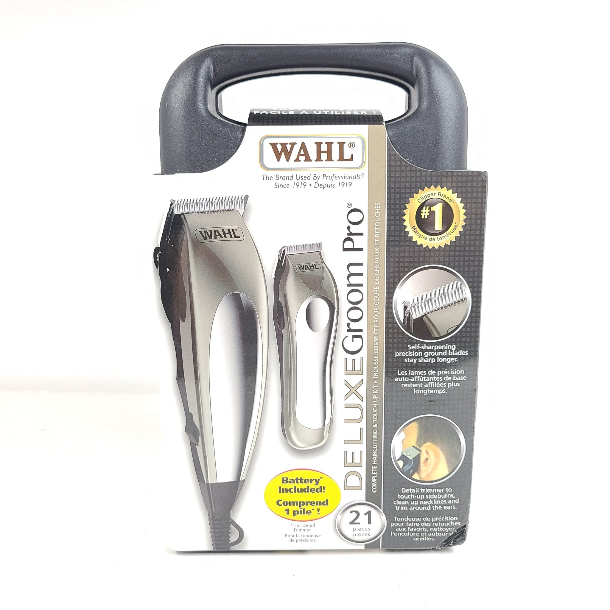 Wahl Deluxe Groom Pro Complete Haircutting & Touch Up Kit 21 Pcs