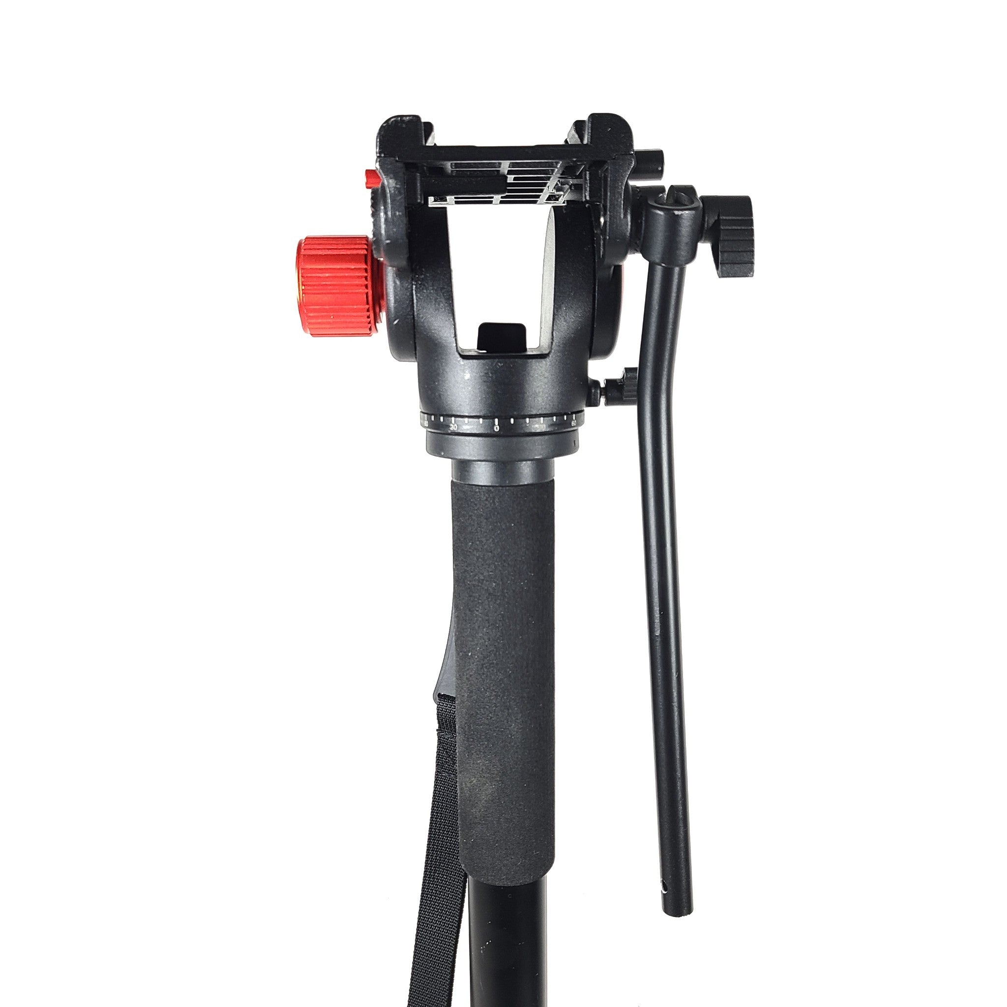 Optex Black OBVH30 Video Monopod Tripod Kit Head with 3-Leg Locking Base