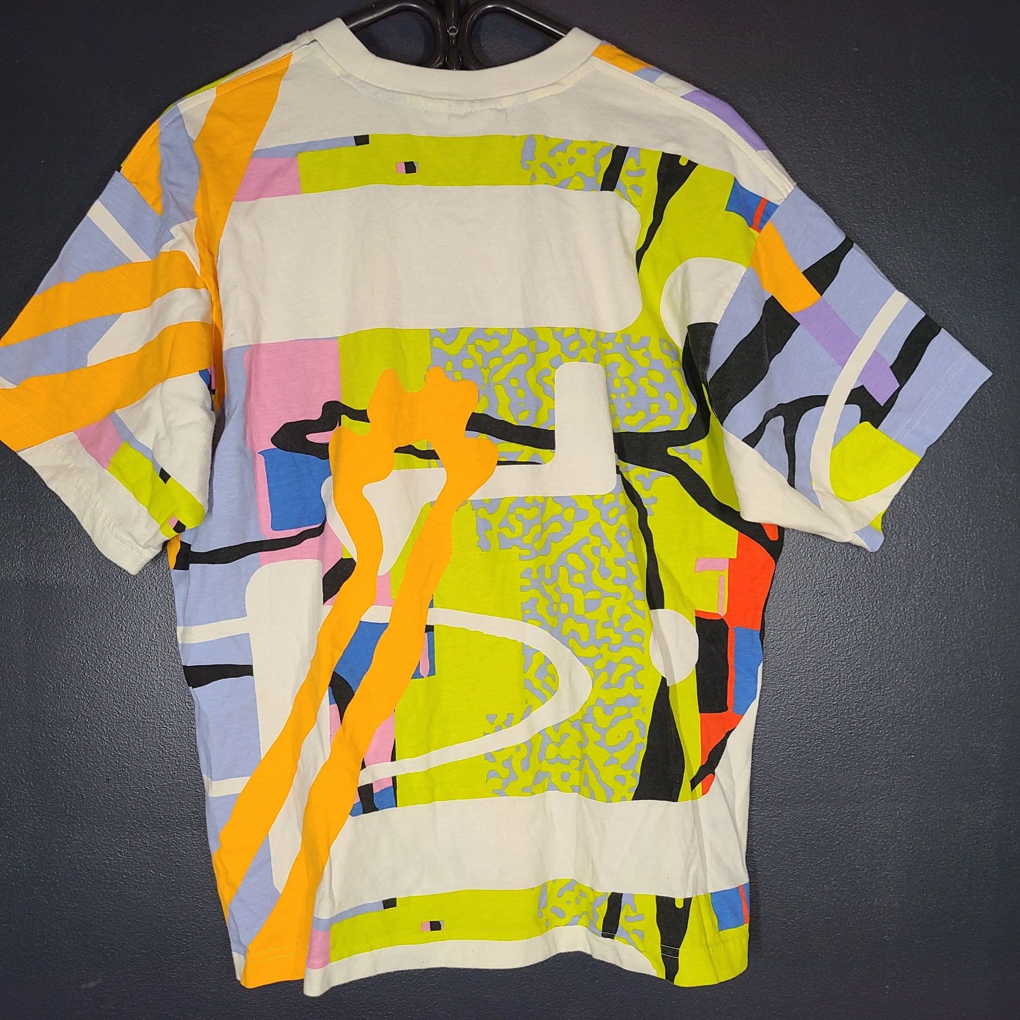 adidas Unisex Love Unites Allover Print Tee T-Shirt H43968 Sz L