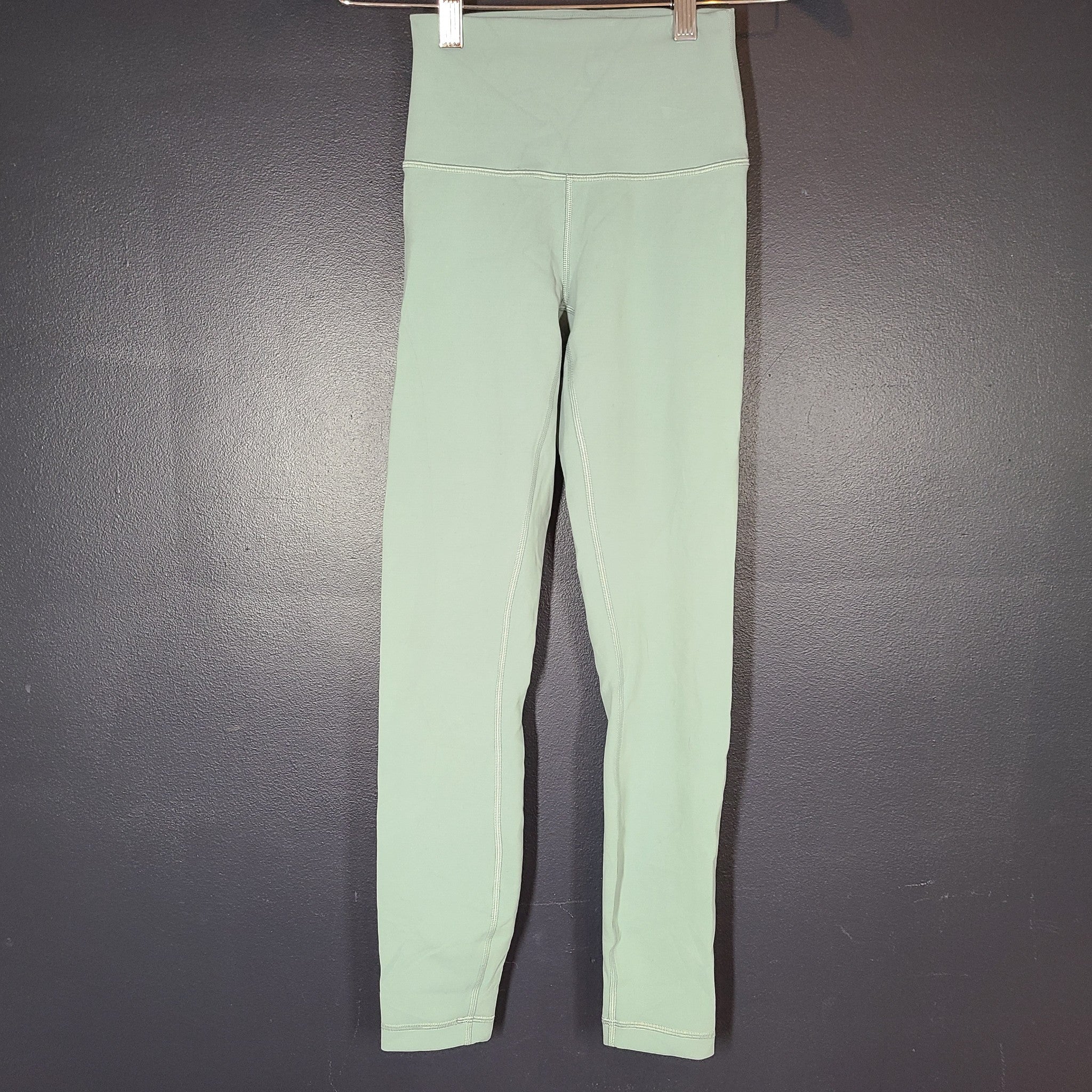 Lululemon Wunder Train Contour Fit High-Rise Tight 25" Misty Glade Green 2