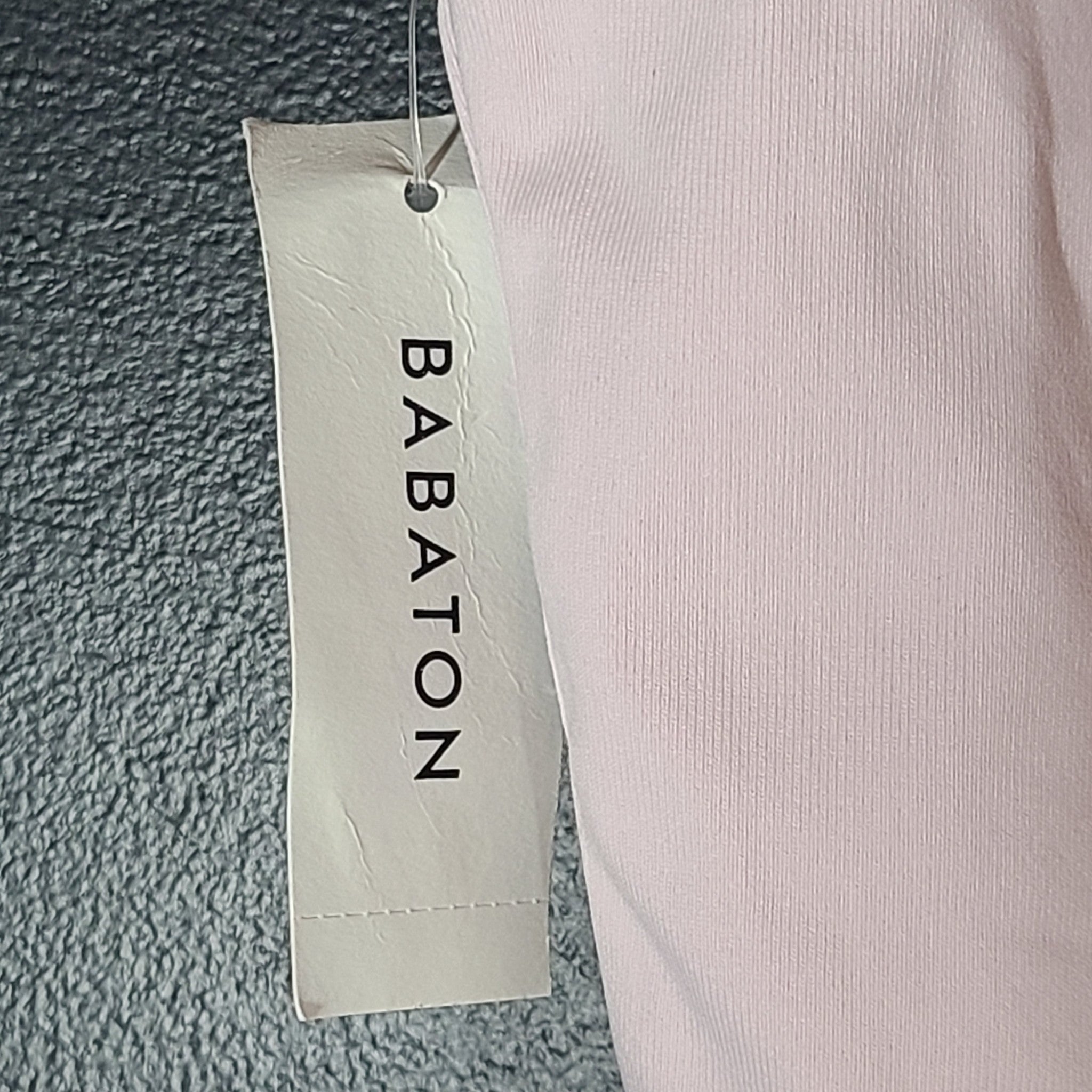Aritzia Babaton Contour Second-skin Squareneck Sleeveless Bodysuit Pink Size L