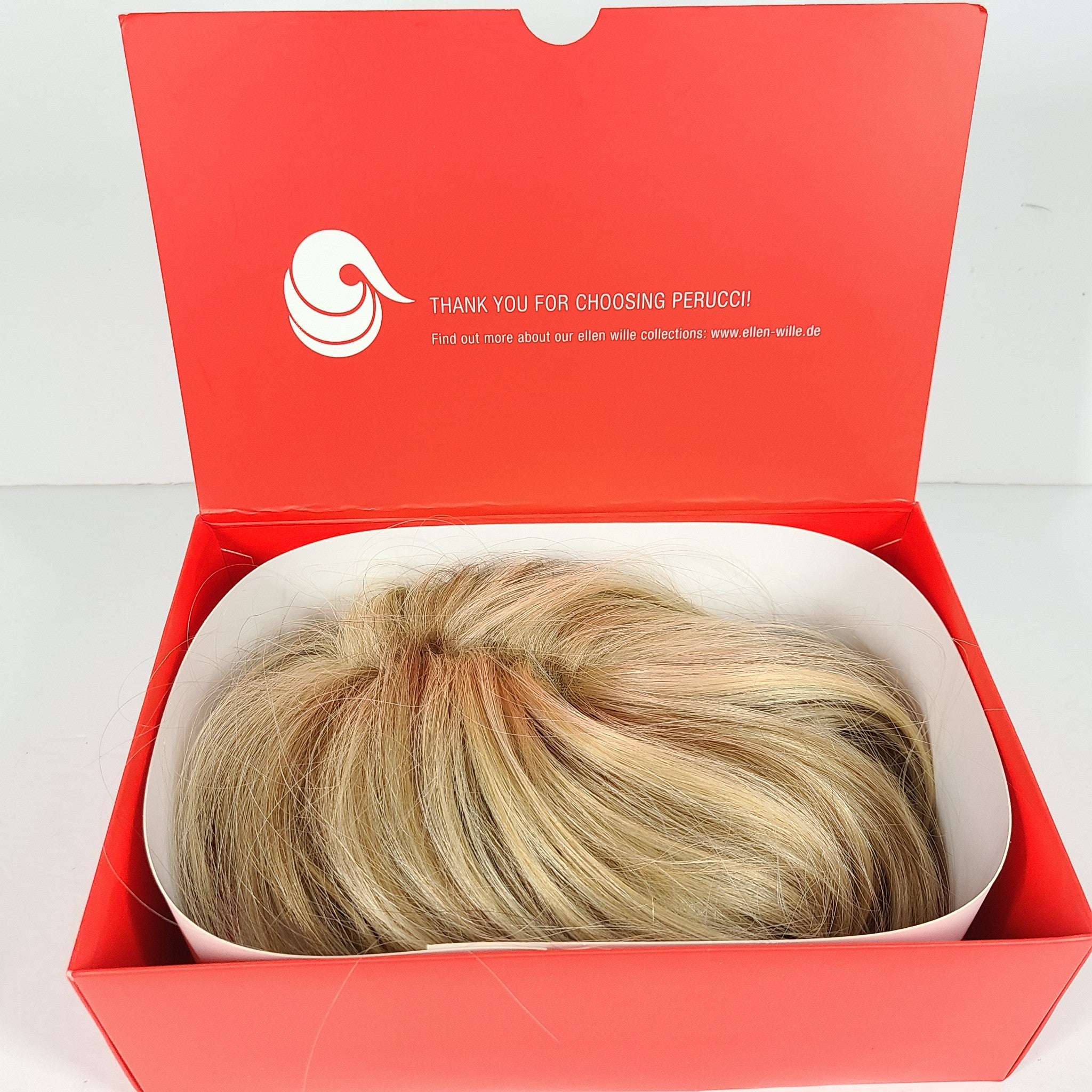 Ellen Wille Perucci Just Hair Topper Wiglet Lace Front Synthetic Wig 4.5"x 6"