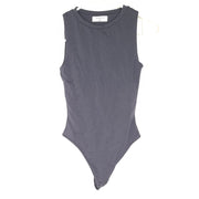 Aritzia Babaton Women's Contour Crew Bodysuit Sleeveless Crewneck Black Sz 2XS