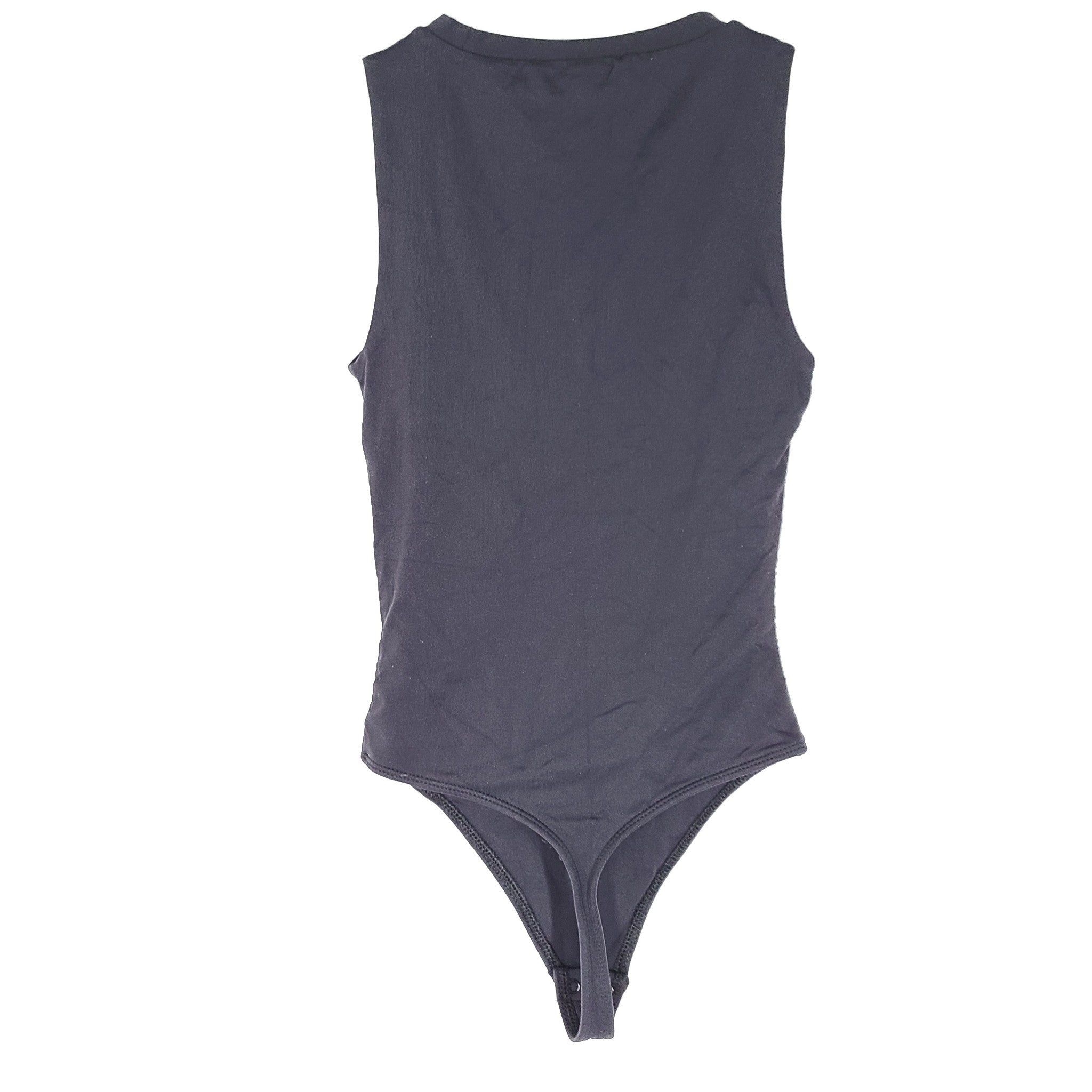 Aritzia Babaton Women's Contour Crew Bodysuit Sleeveless Crewneck Black Sz 2XS