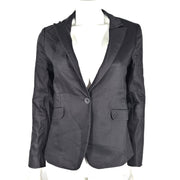 Mos Mosh Women's Blake Night Blazer Suit Jacket Black Sz 36 (S)