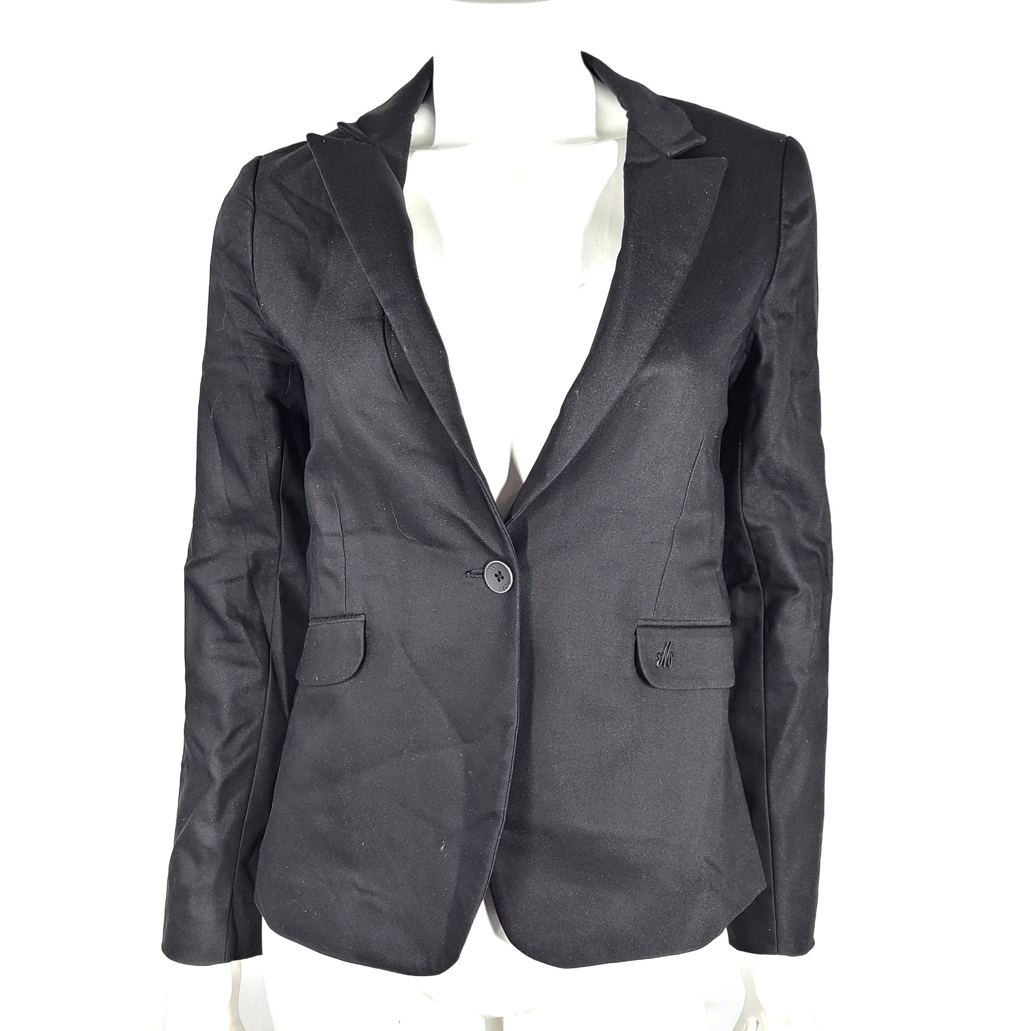 Mos Mosh Women's Blake Night Blazer Suit Jacket Black Sz 36 (S)