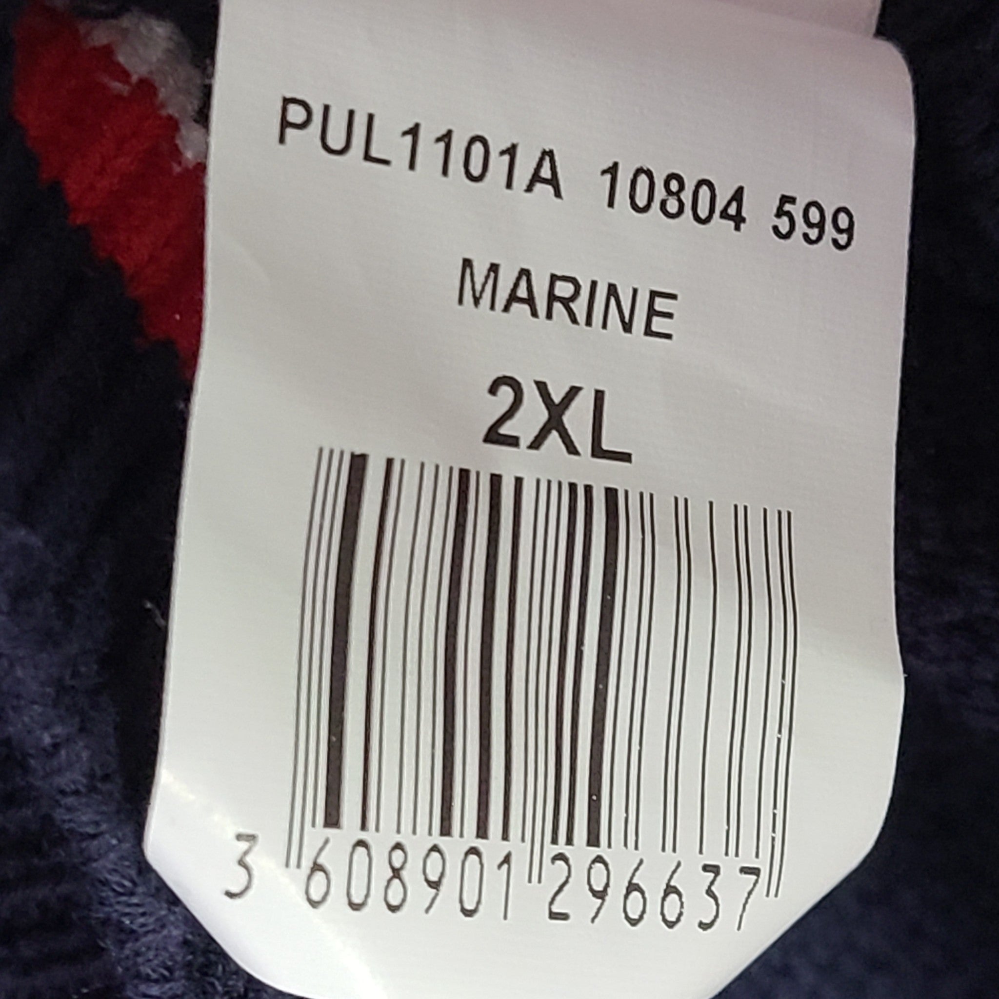 Serge Blanco Men's Knit Sweater Lightweight Crew Neck Pullover Navy Blue Sz 2XL
