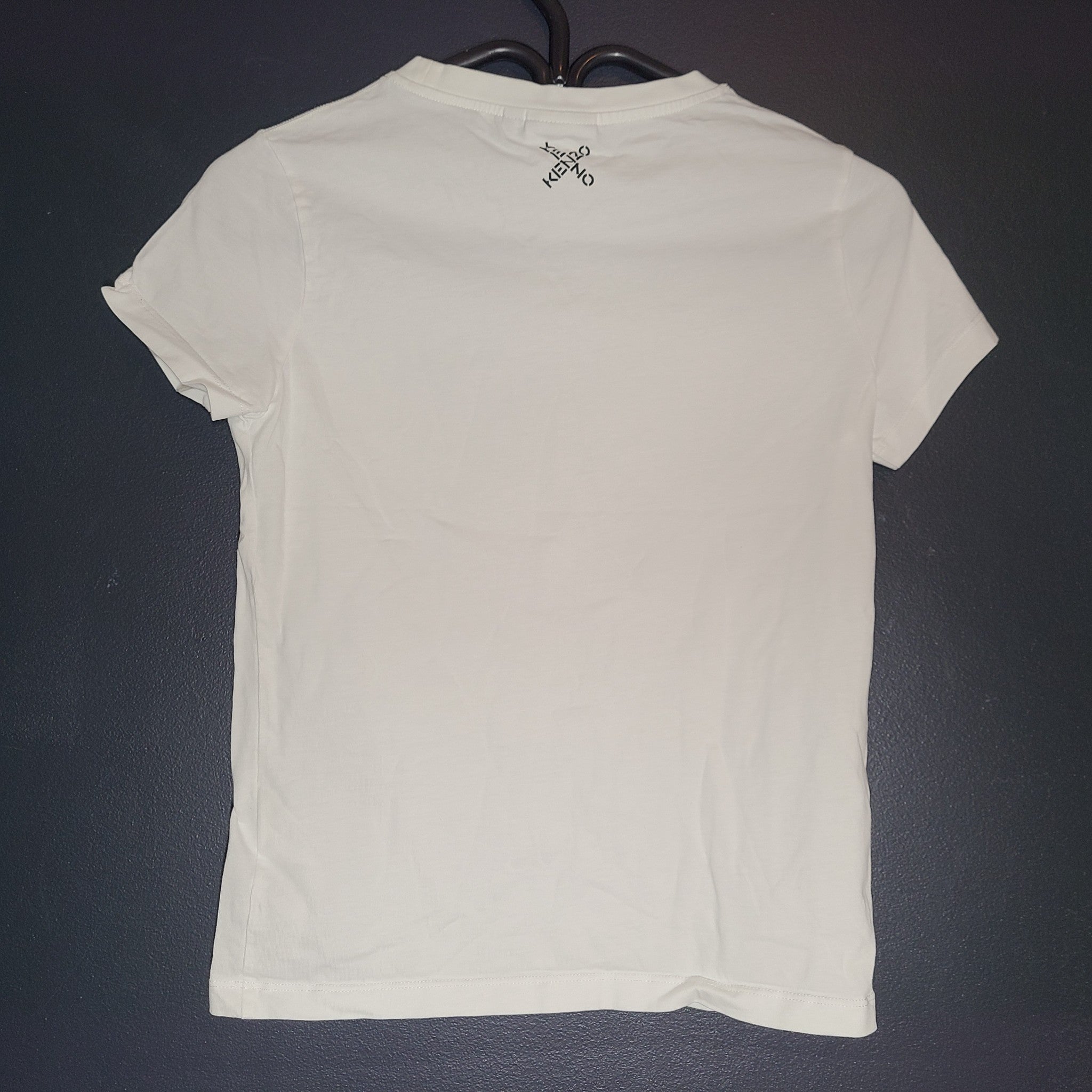KENZO Women's 'Big X' Logo T-Shirt White Sz XS