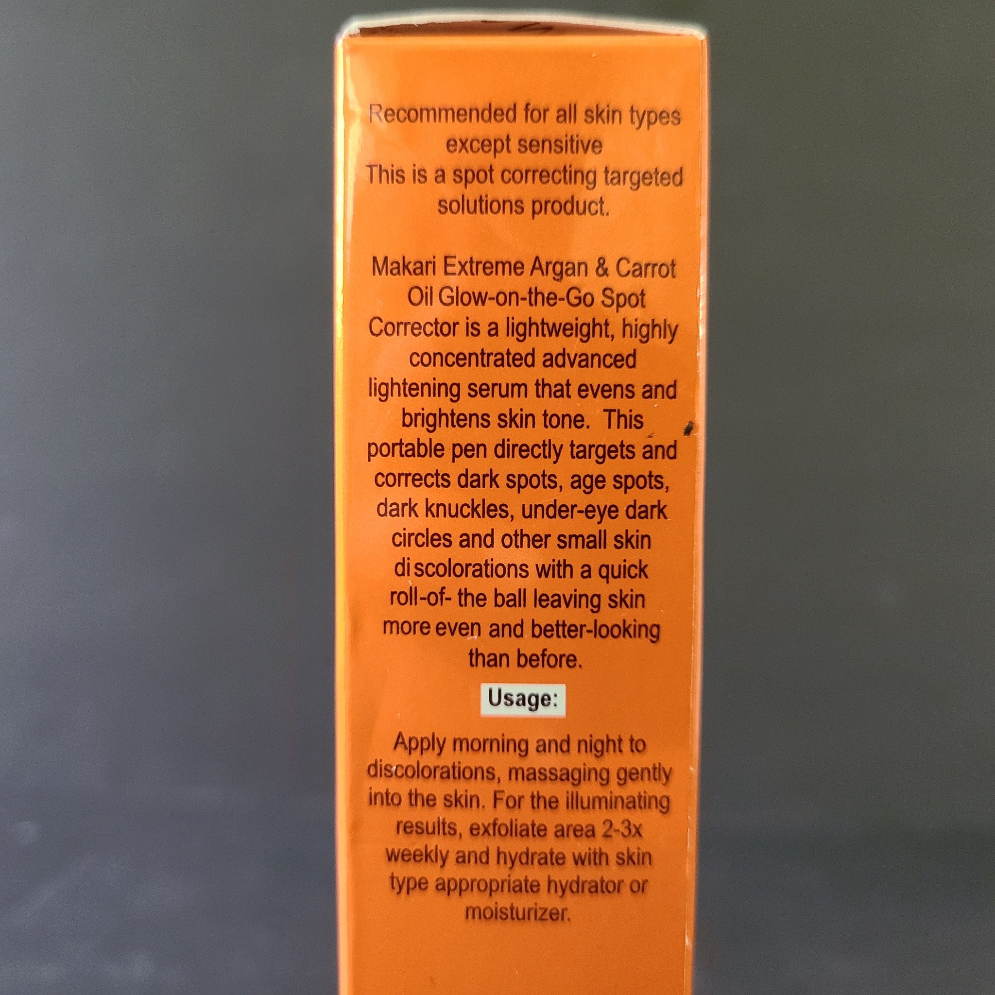 Makari Extreme Argan & Carrot Oil Spot Corrector Pen Unify & Illuminate NIB